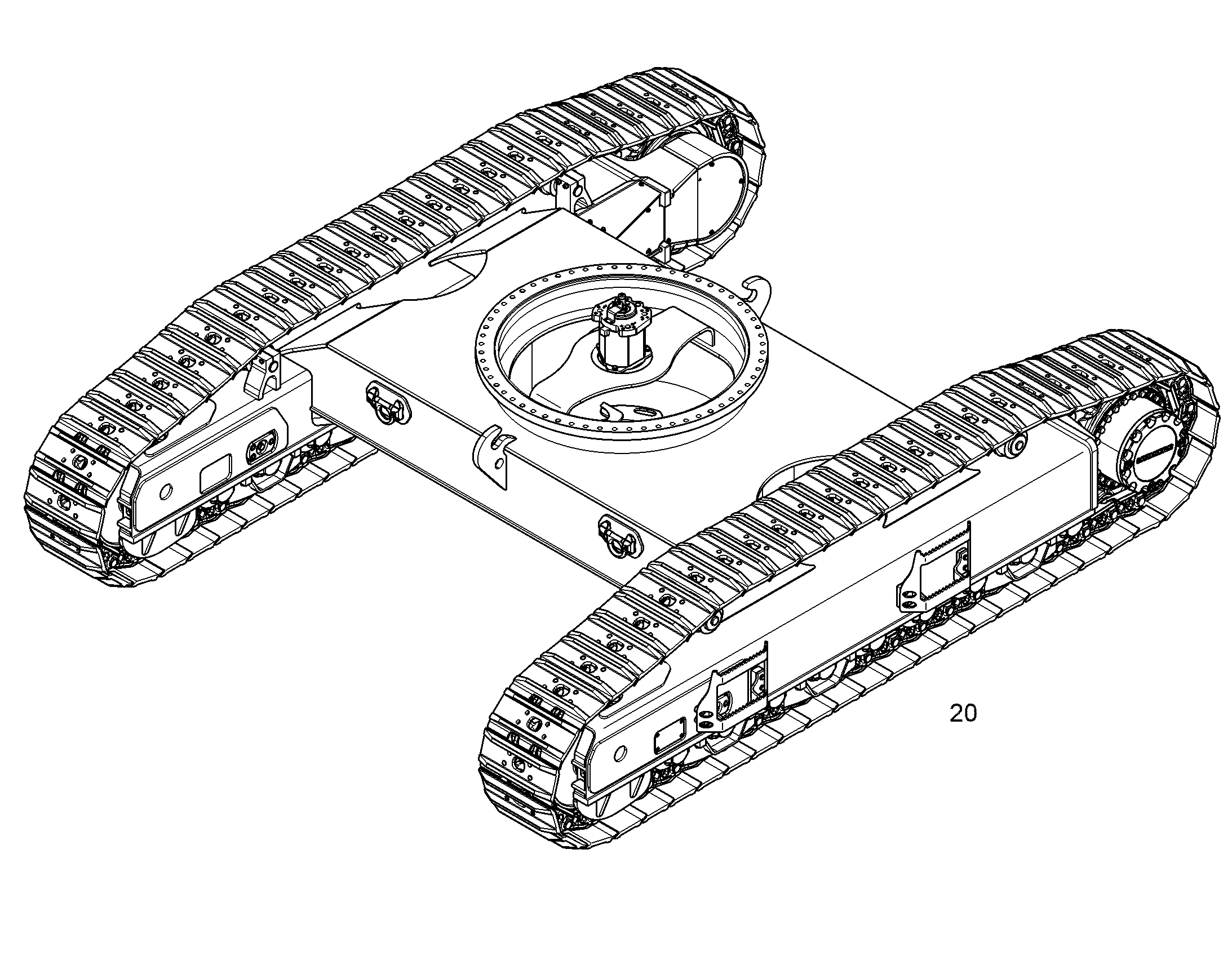 ШАССИ, КОМПЛЕКТ 12973800 LIEBHERR