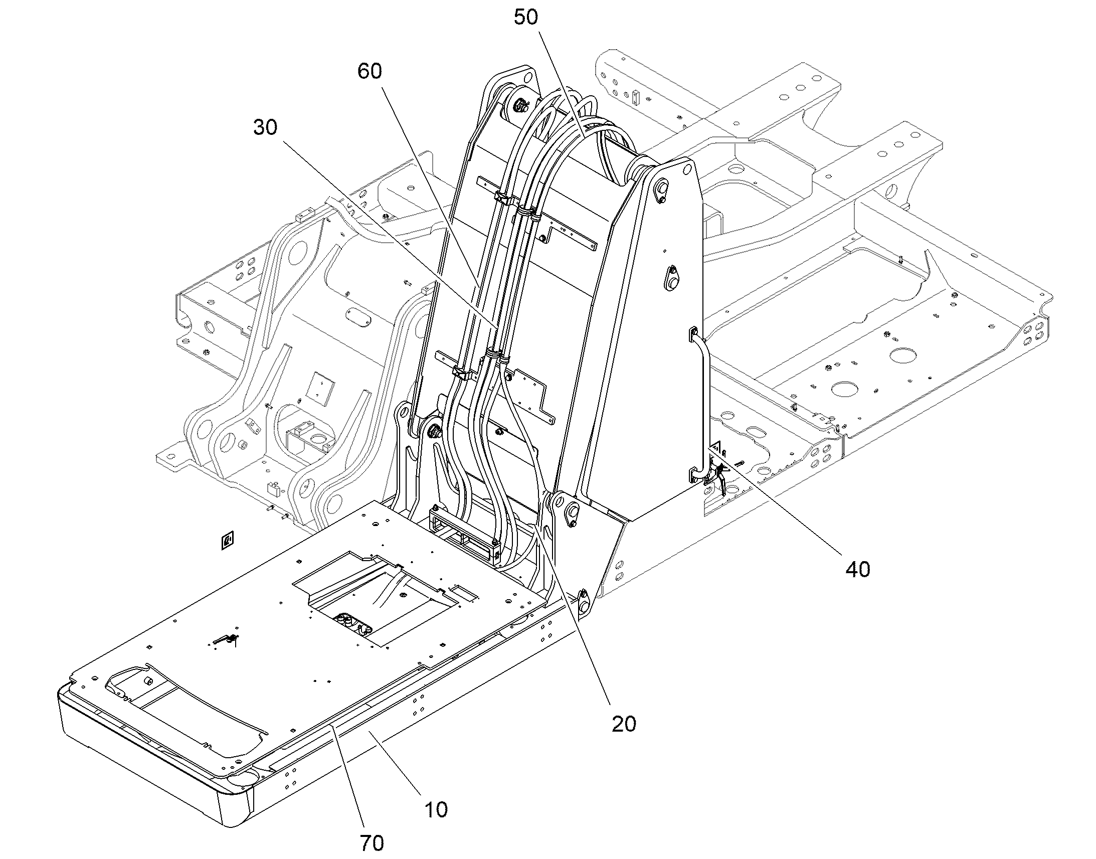 ПОДЪЕМНИК 13501701 LIEBHERR