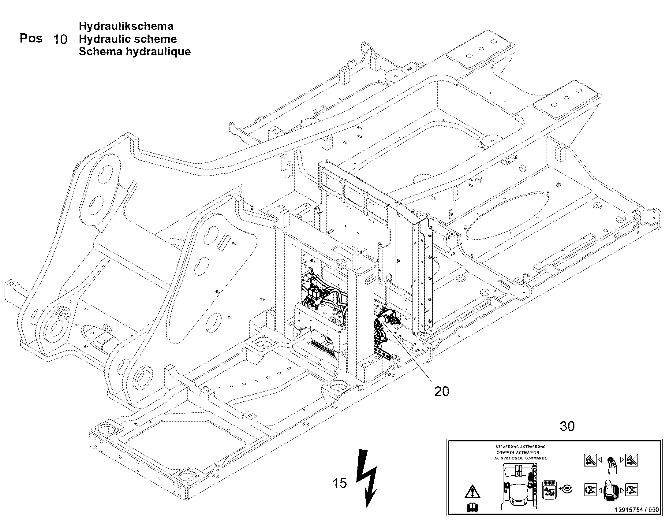 ГИДРАВЛИЧЕСКАЯ СИСТЕМА 13514708 LIEBHERR