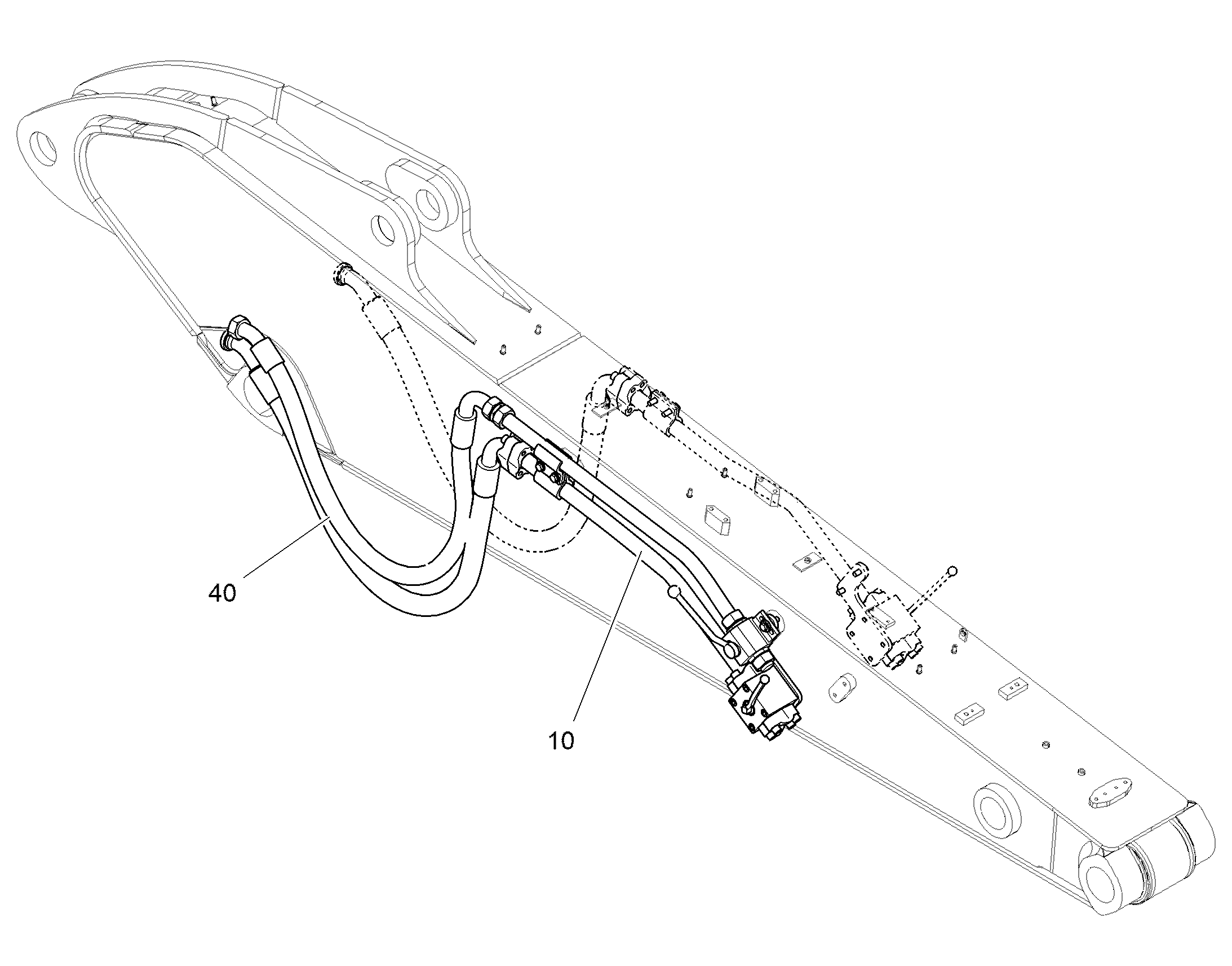 ШЛАНГОВОЕ СОЕДИНЕНИЕ ПЕРИМЕТР 12871900 LIEBHERR