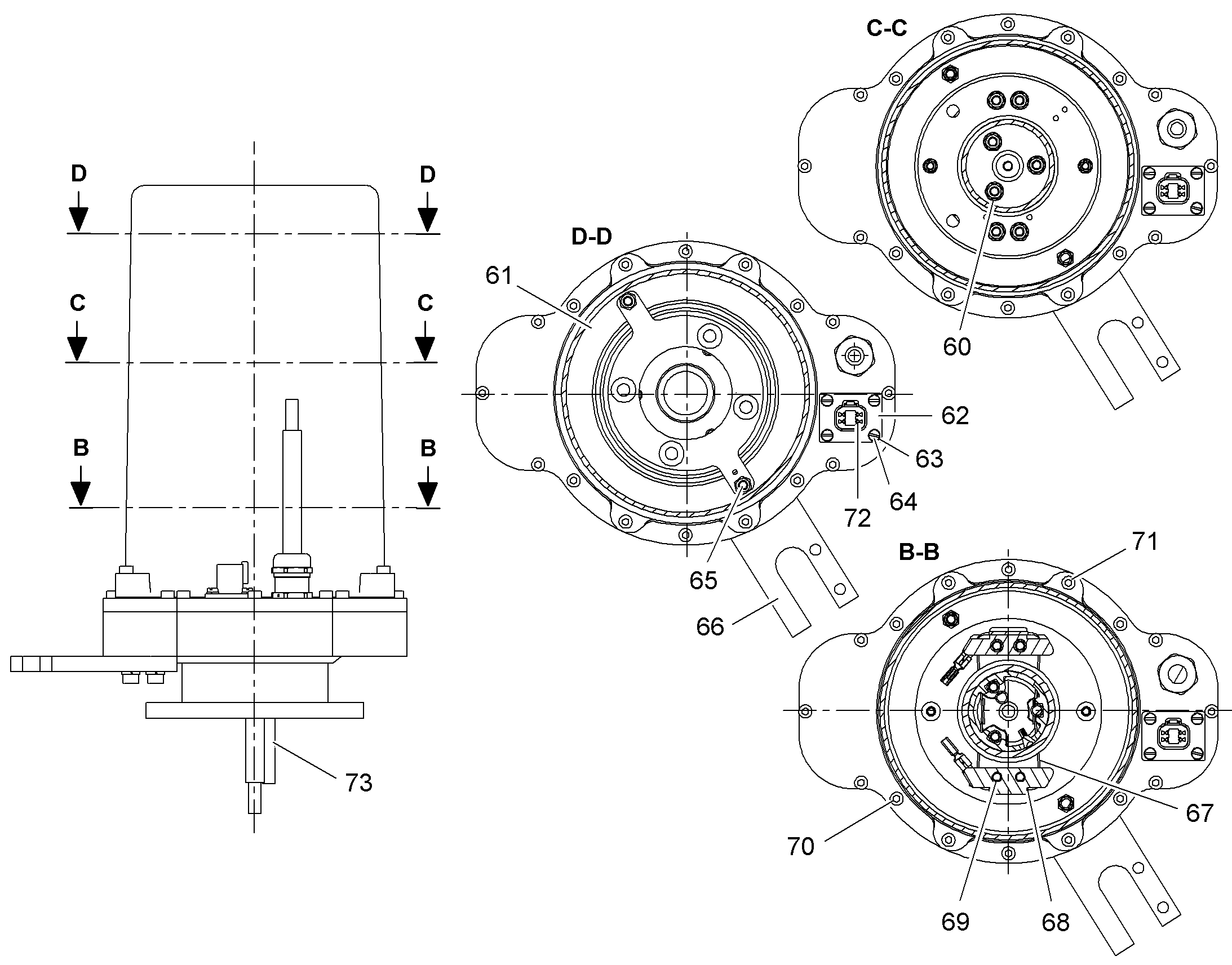 ШЕСТИГРАННАЯ ГАЙКА M6 11257417 LIEBHERR