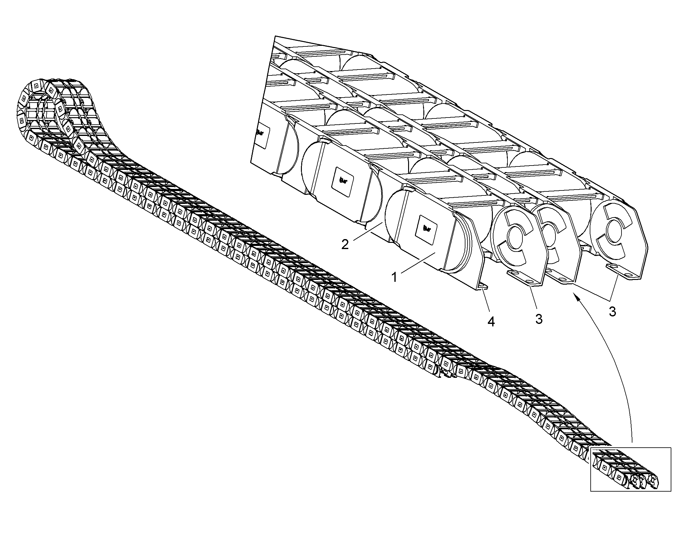 ЦЕПНОЕ ЗВЕНО 12278505 LIEBHERR
