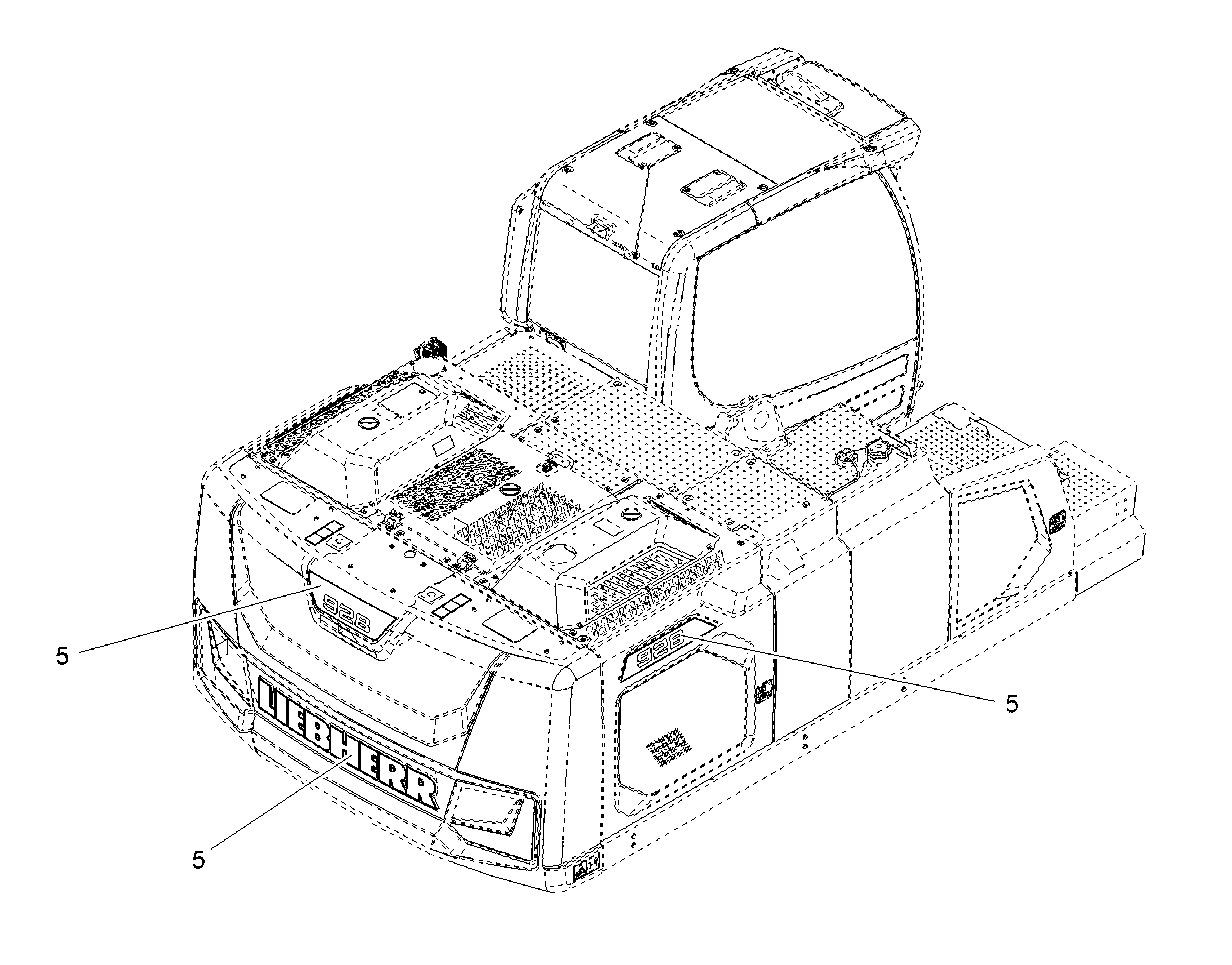 ВЕРХНЯЯ ОПОРА 13507334 LIEBHERR