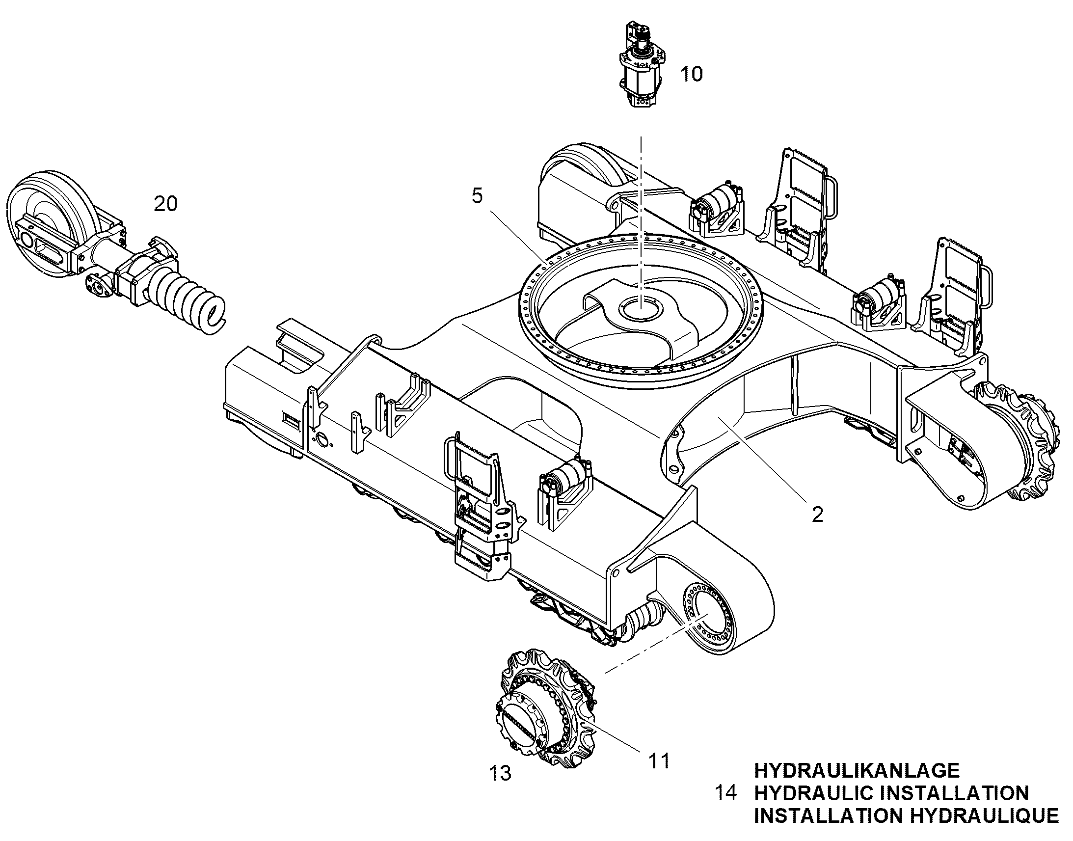 ЗВЕЗДОЧКА УСТАНОВКА BMP280 13427627 LIEBHERR