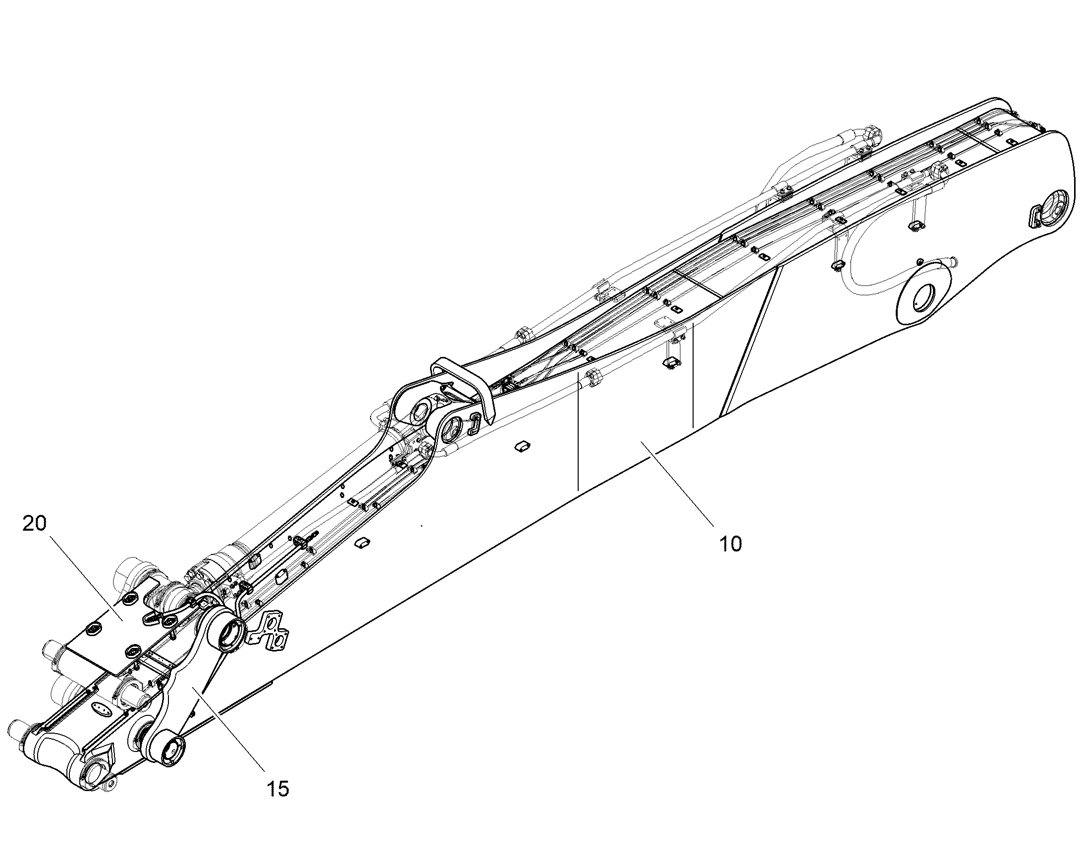 РЕКОНСТР.- НАПРАВЛЯЮЩИЙ РЫЧАГ 13543897 LIEBHERR
