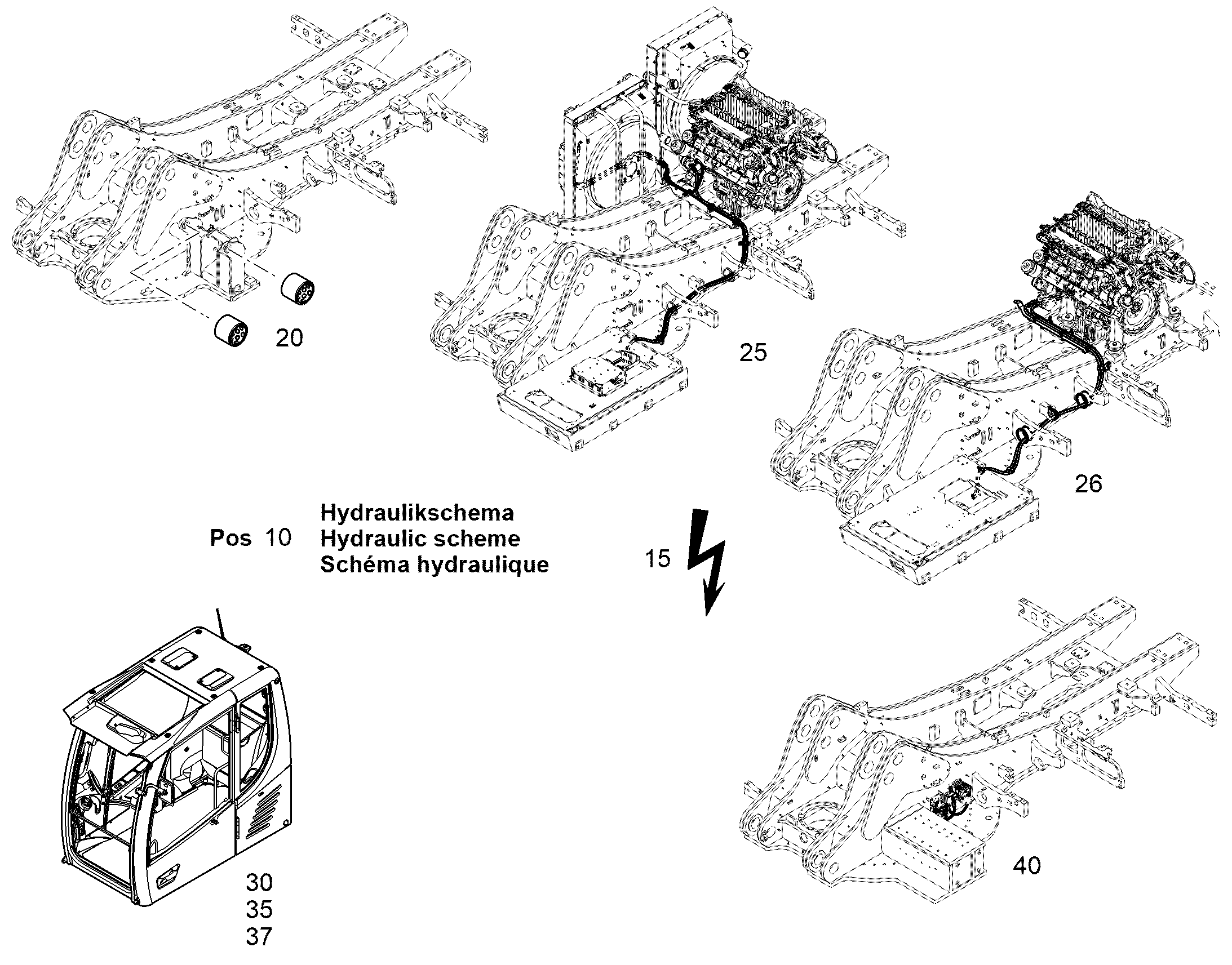 ПУЛЬТ УПРАВЛЕНИЯ 12860743 LIEBHERR