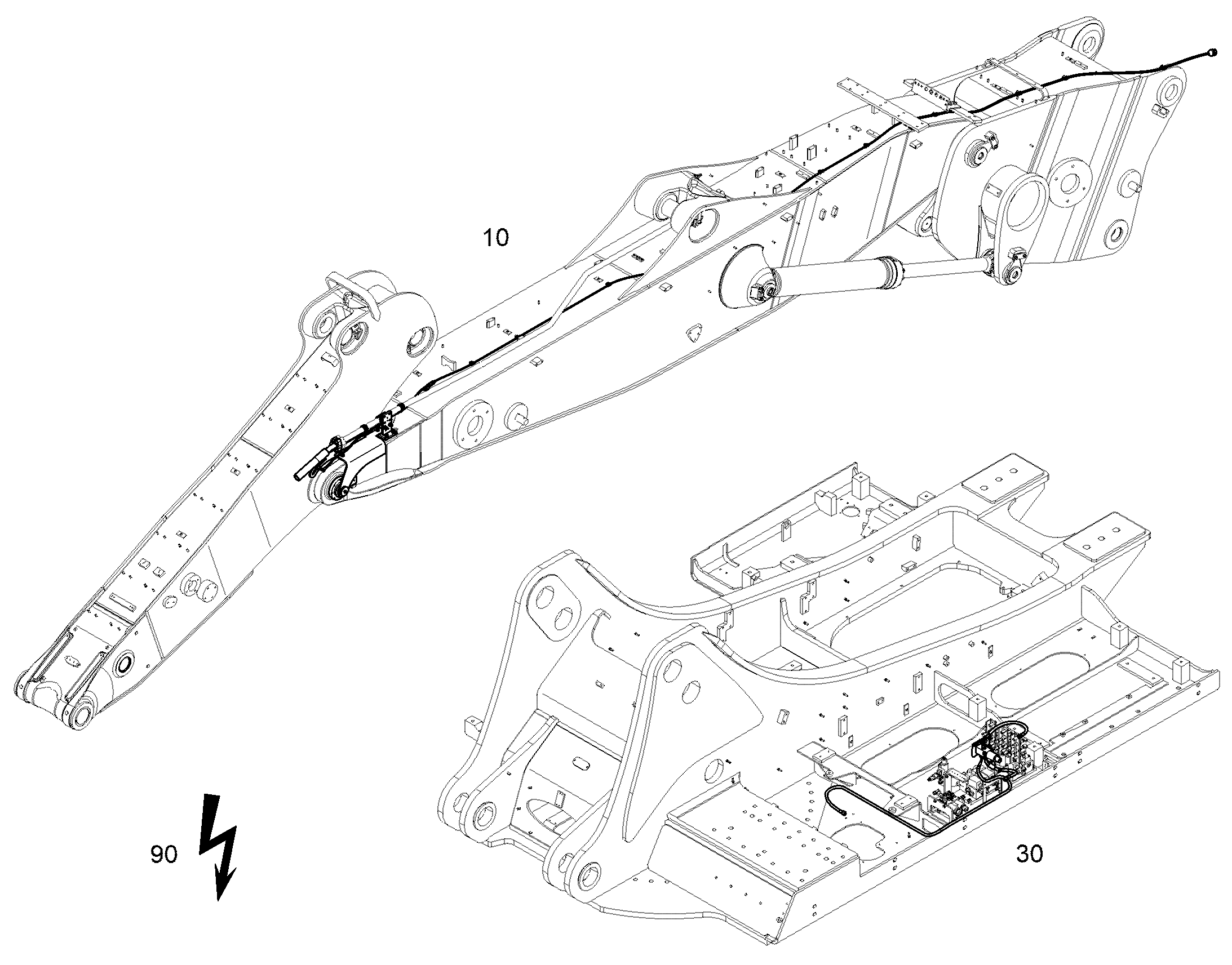 ДЕТАЛИ МОНТАЖНЫЕ ДЛЯ ОБОРУД. 11731501 LIEBHERR