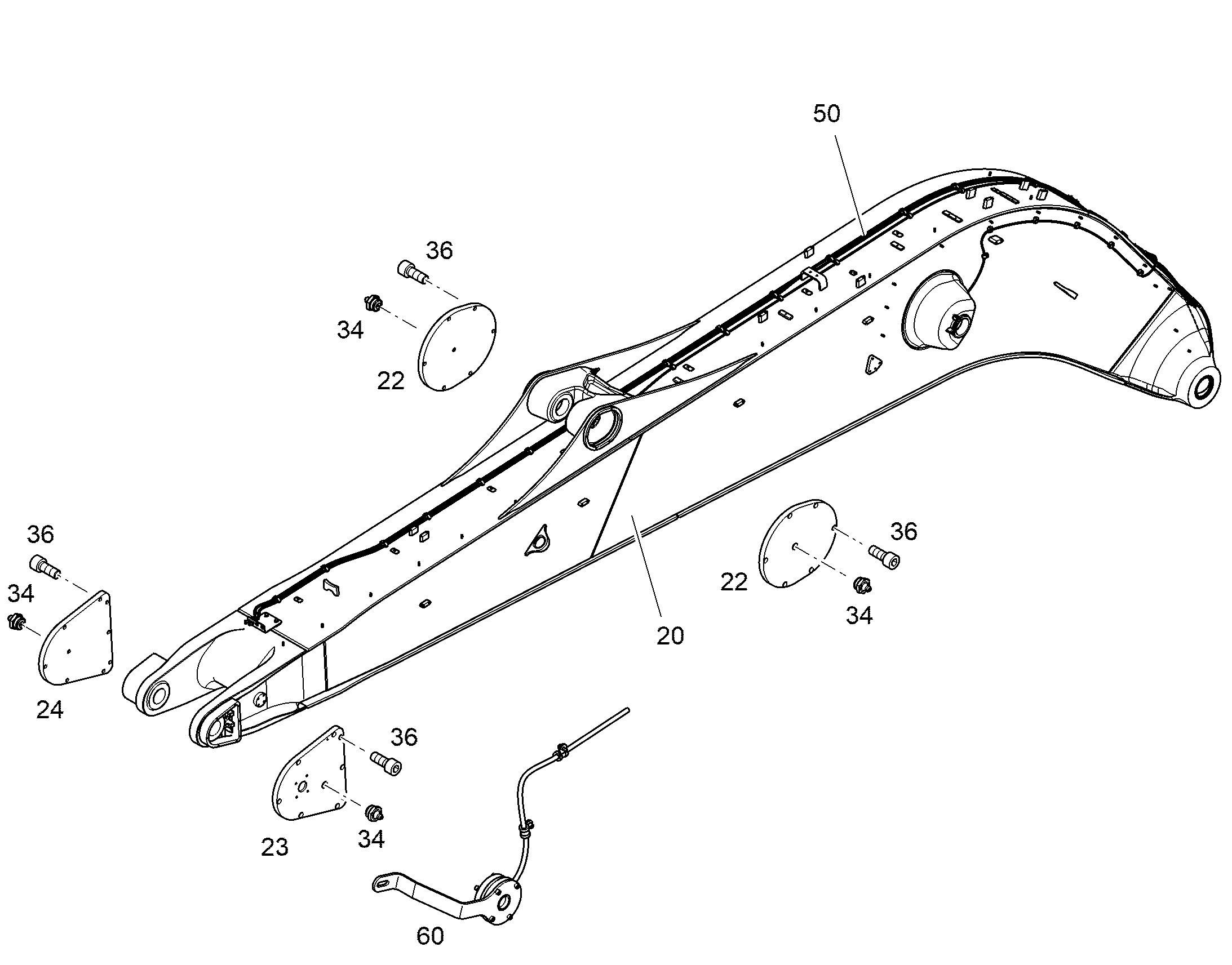 УГЛОВОЙ ДАТЧИК 13556795 LIEBHERR