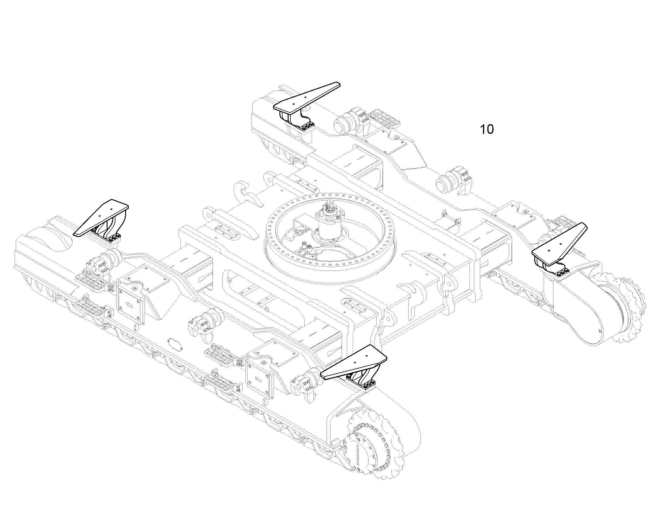 CHAIN SCRAPER 11824551 LIEBHERR