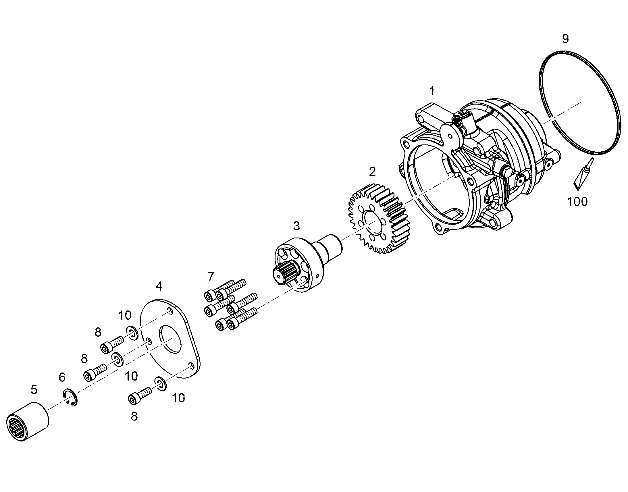 КОЛЕСО ЗУБЧАТОЕ M=2,6 Z=30 10116096 LIEBHERR