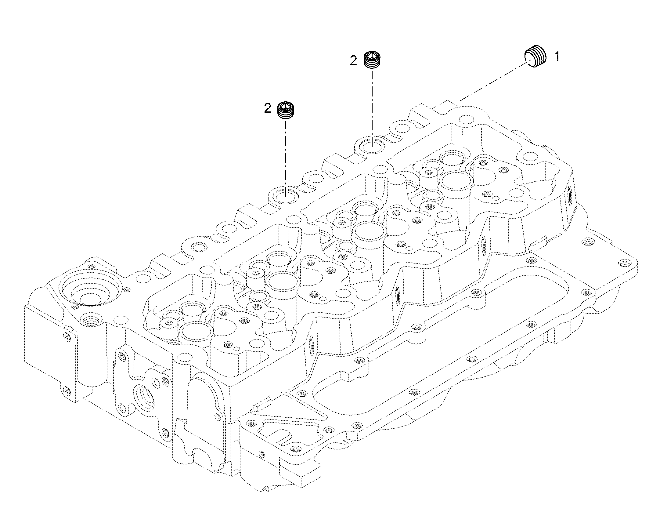 ЗАГЛУШКА РЕЗЬБОВАЯ 11123616 LIEBHERR