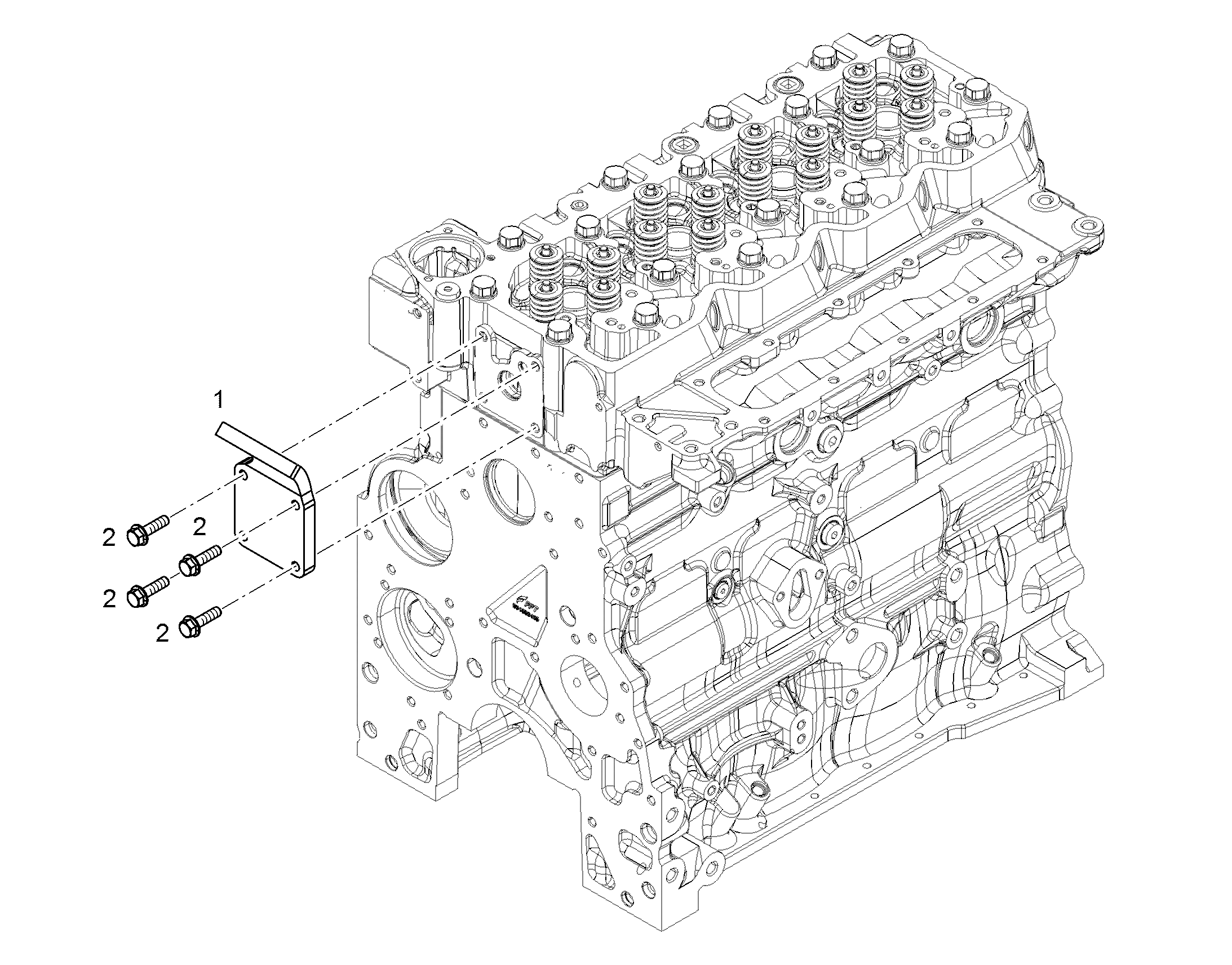 КРЮК ПОДЪЕМНЫЙ 12445262 LIEBHERR