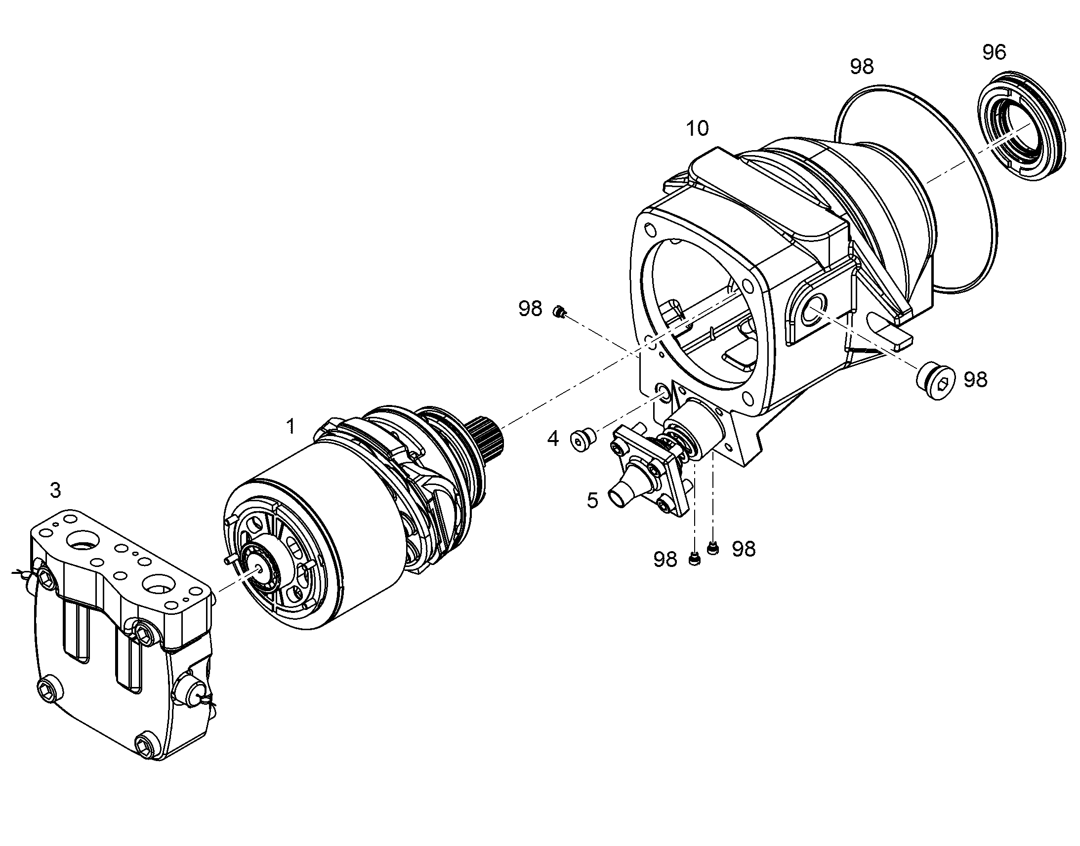 ПЛИТА СОЕДИНИТЕЛЬНАЯ NG 140 10121034 LIEBHERR