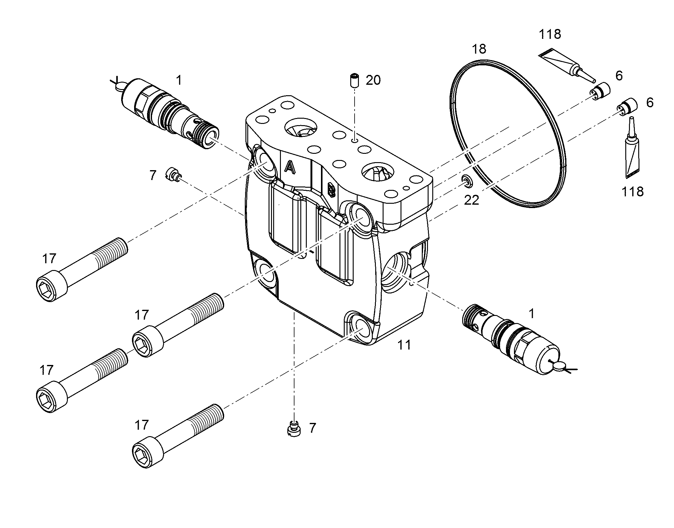 ПЛИТА СОЕДИНИТЕЛЬНАЯ NG 075 10138875 LIEBHERR