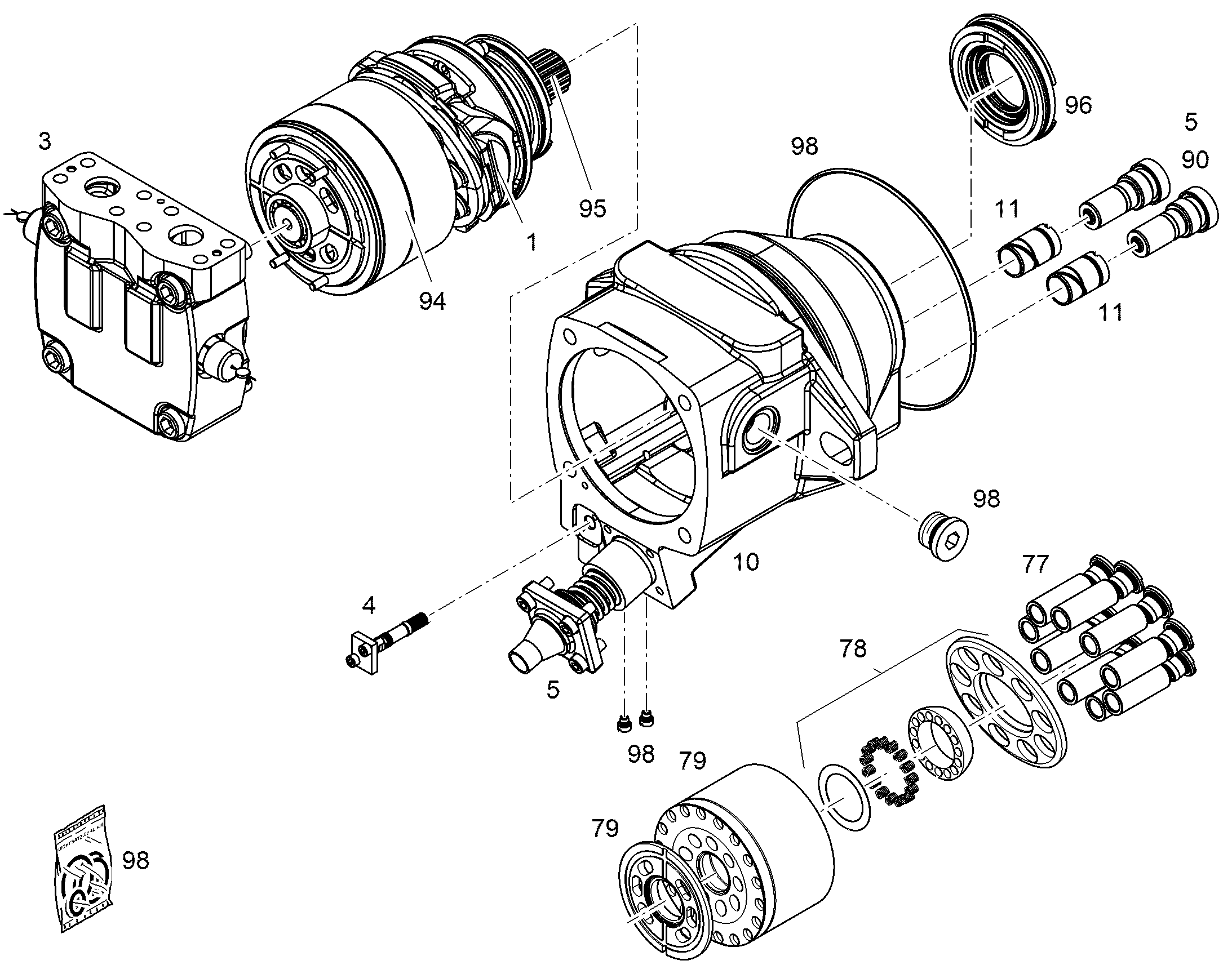 ПЛИТА СОЕДИНИТЕЛЬНАЯ NG 100 9073786 LIEBHERR
