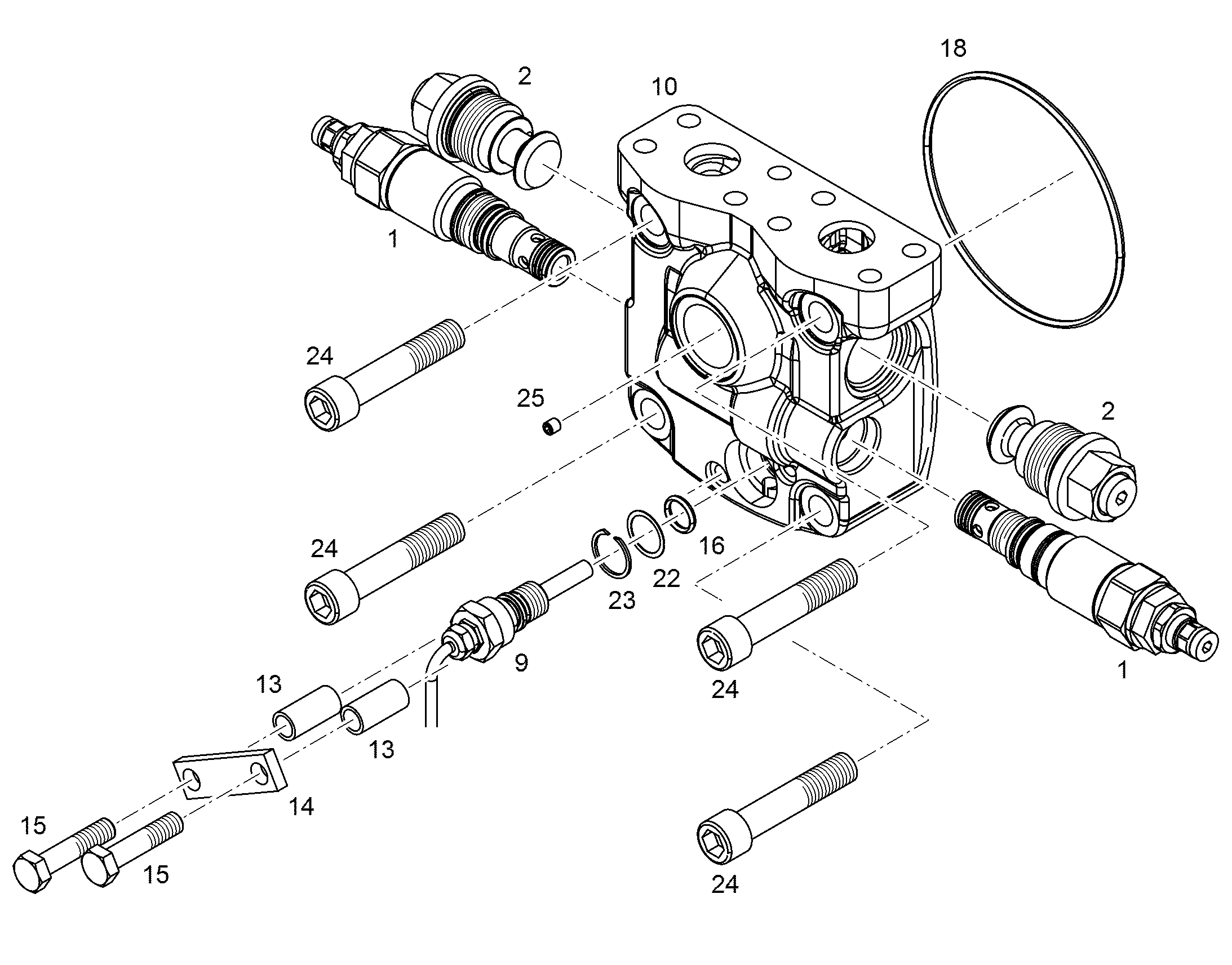 КЛАПАН ОБРАТНЫЙ 12970764 LIEBHERR