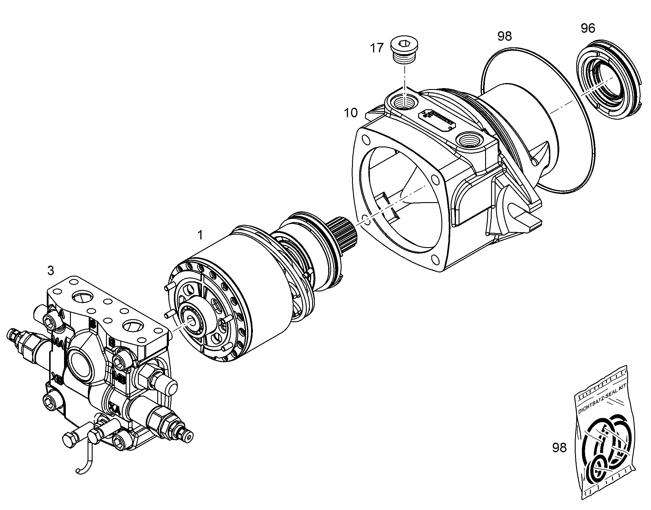 УЗЕЛ ПРИВОДНОЙ NG 090 10139230 LIEBHERR