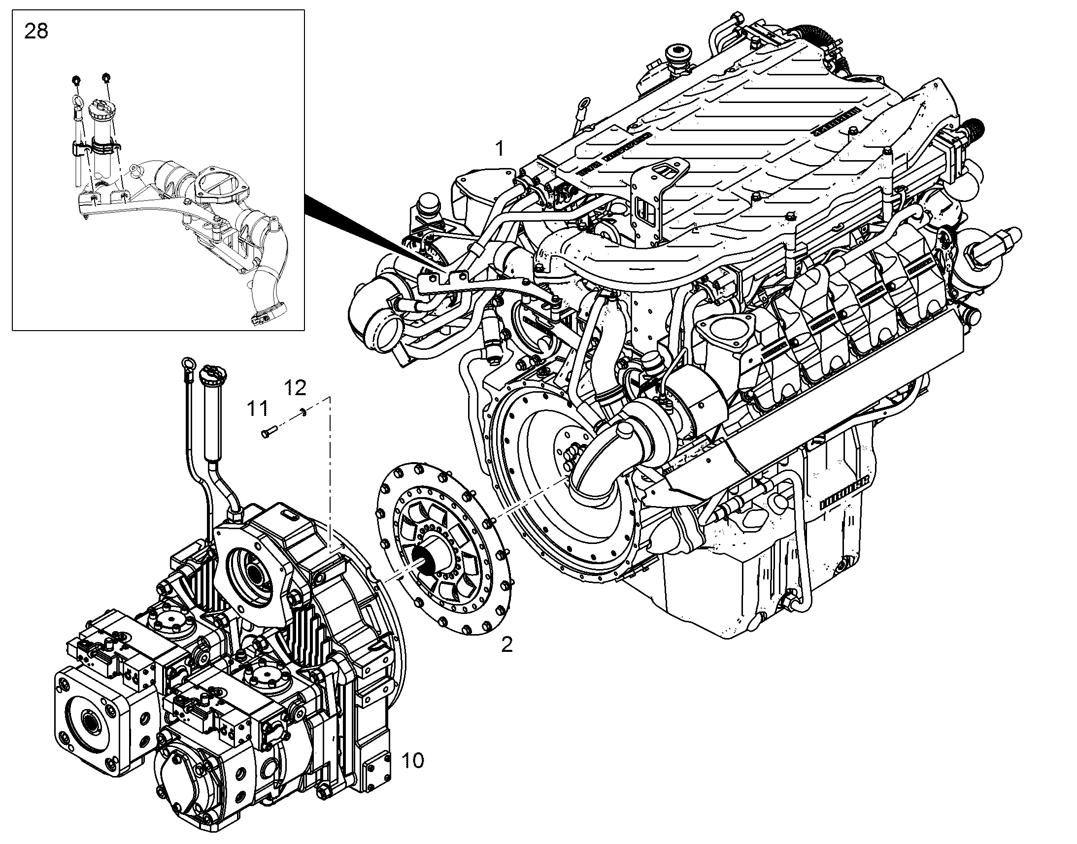АГРЕГАТ МНОГОКОНТУРНЫЙ 10146212 LIEBHERR