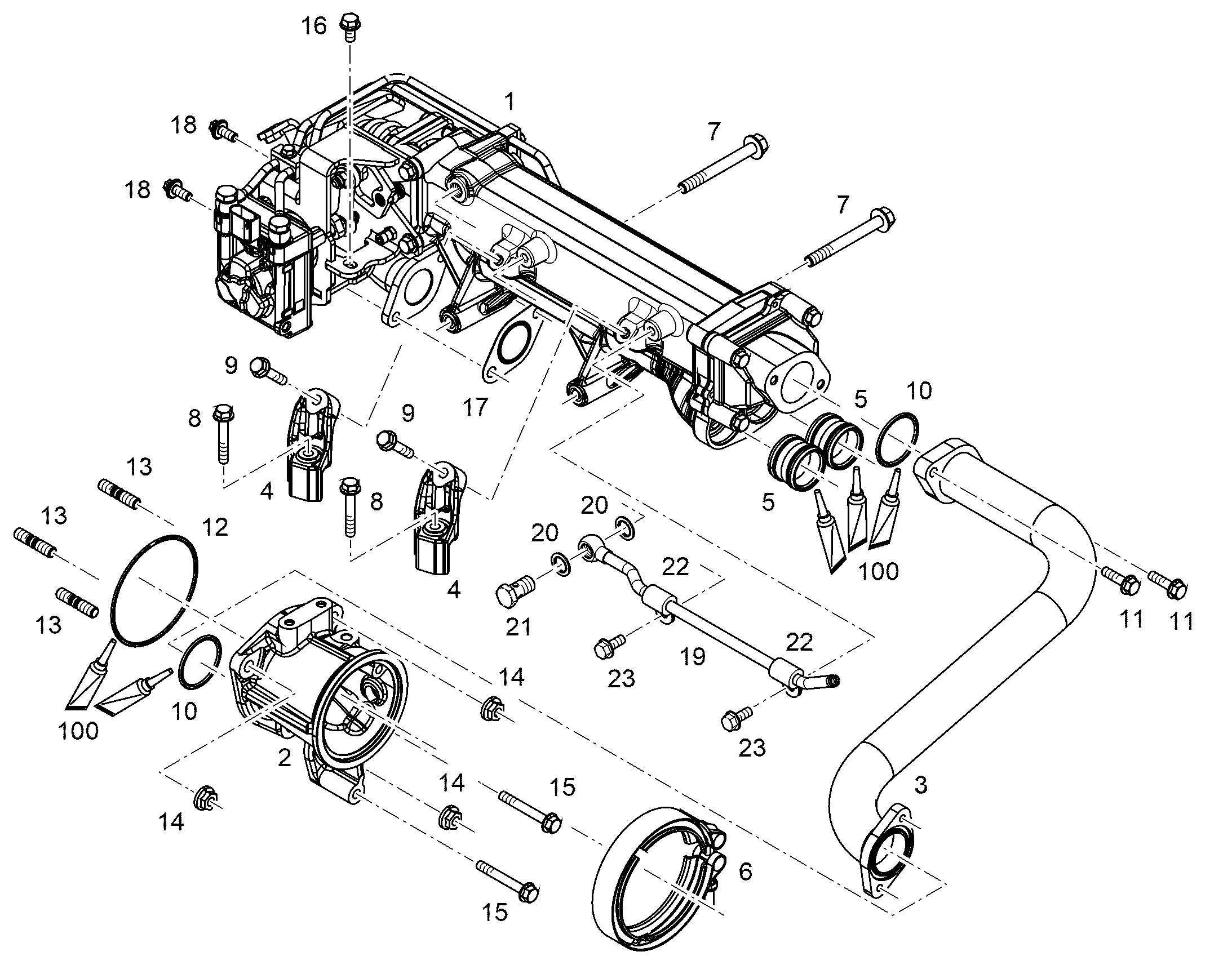 ПРОВОД СОЕДИНИТЕЛЬНЫЙ 10141782 LIEBHERR