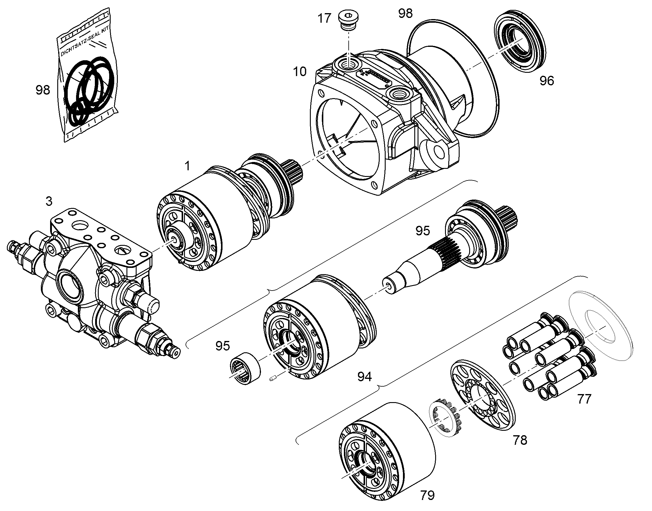 ПЛИТА СОЕДИНИТЕЛЬНАЯ NG 045 12464217 LIEBHERR