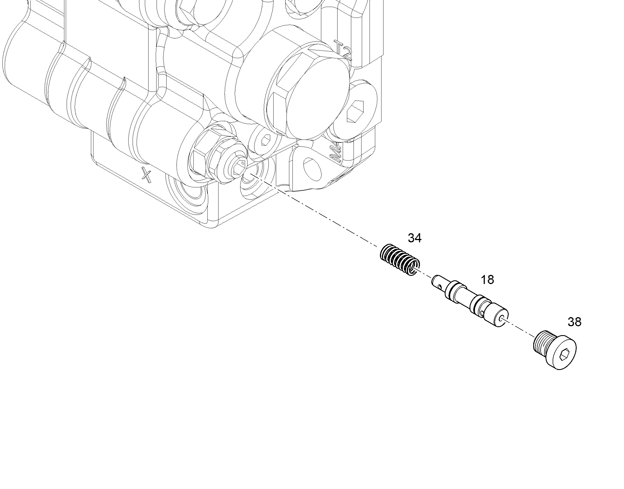 ПОРШЕНЬ УПРАВЛЯЮЩИЙ 12911534 LIEBHERR