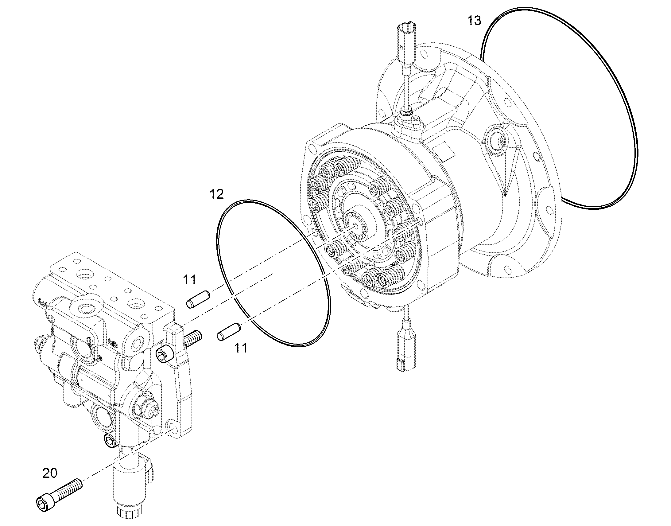 УПЛОТНИТЕЛЬНОЕ КОЛЬЦО ISO 3601-1 183,82X2,62 10002308 LIEBHERR