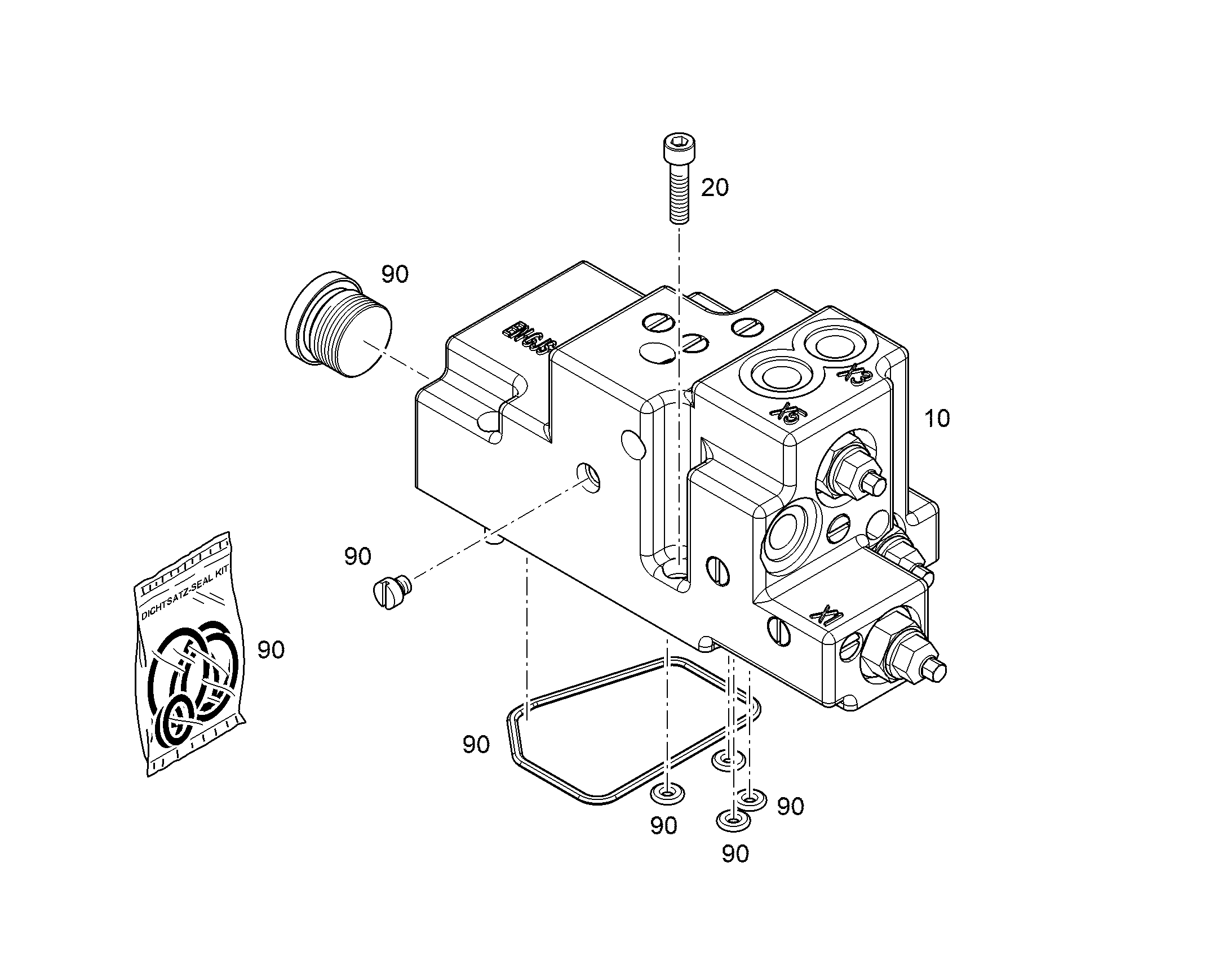 РЕГУЛЯТОР LR1-SD2-DA1 12962859 LIEBHERR