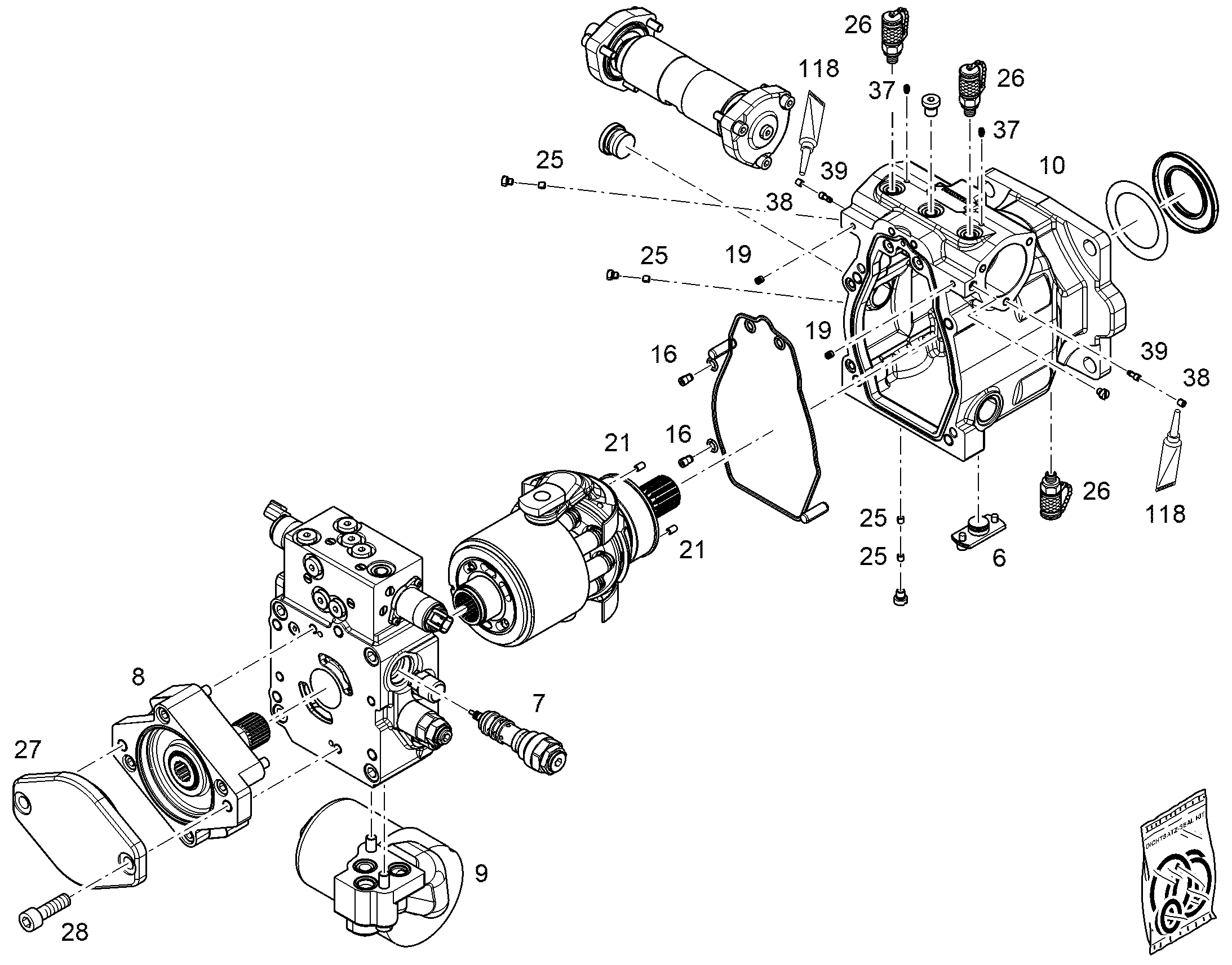 СОПЛО M6X15 D=0,5 12909670 LIEBHERR