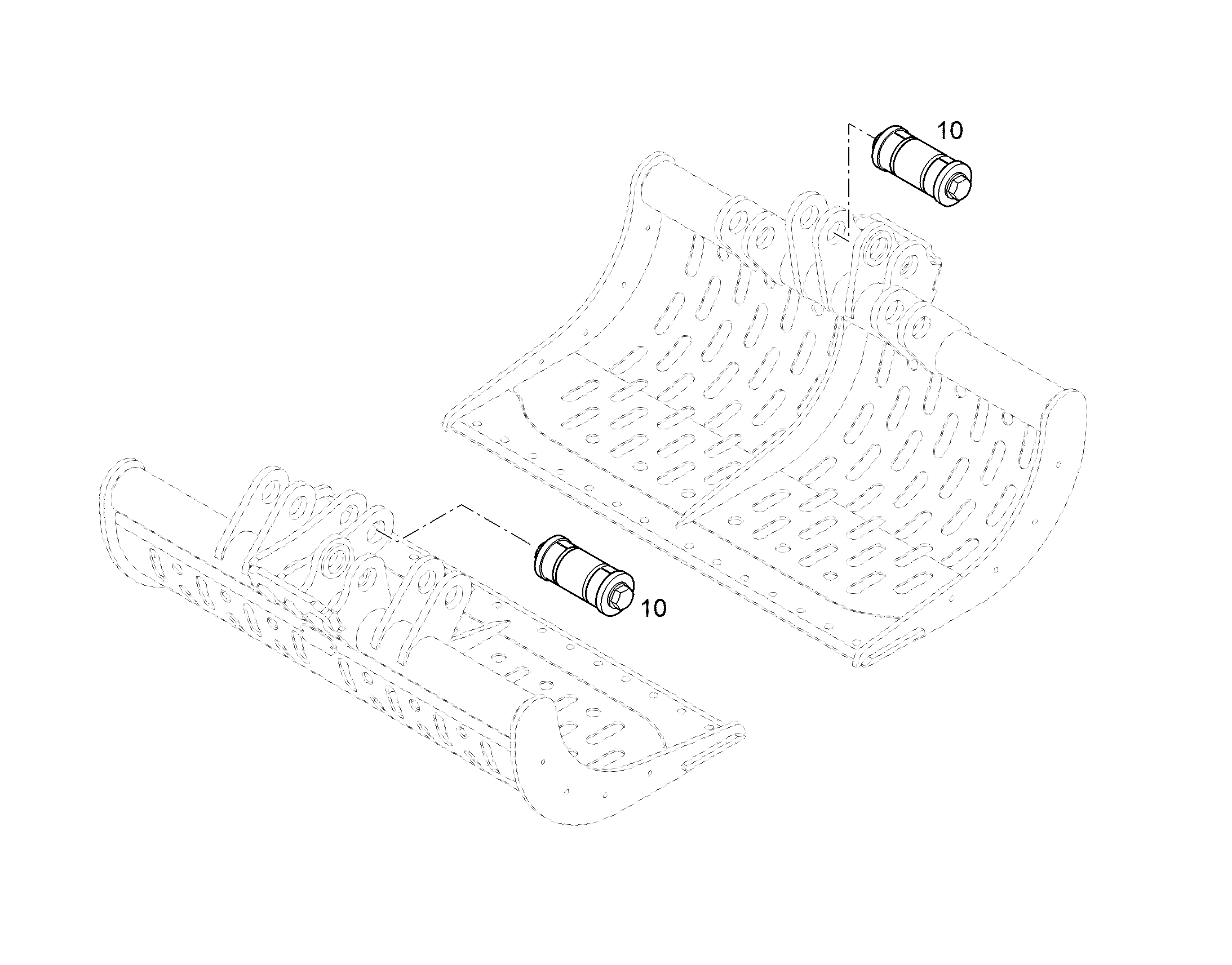 PASSFIX-БОЛТЫ 60X191X130 11402154 LIEBHERR
