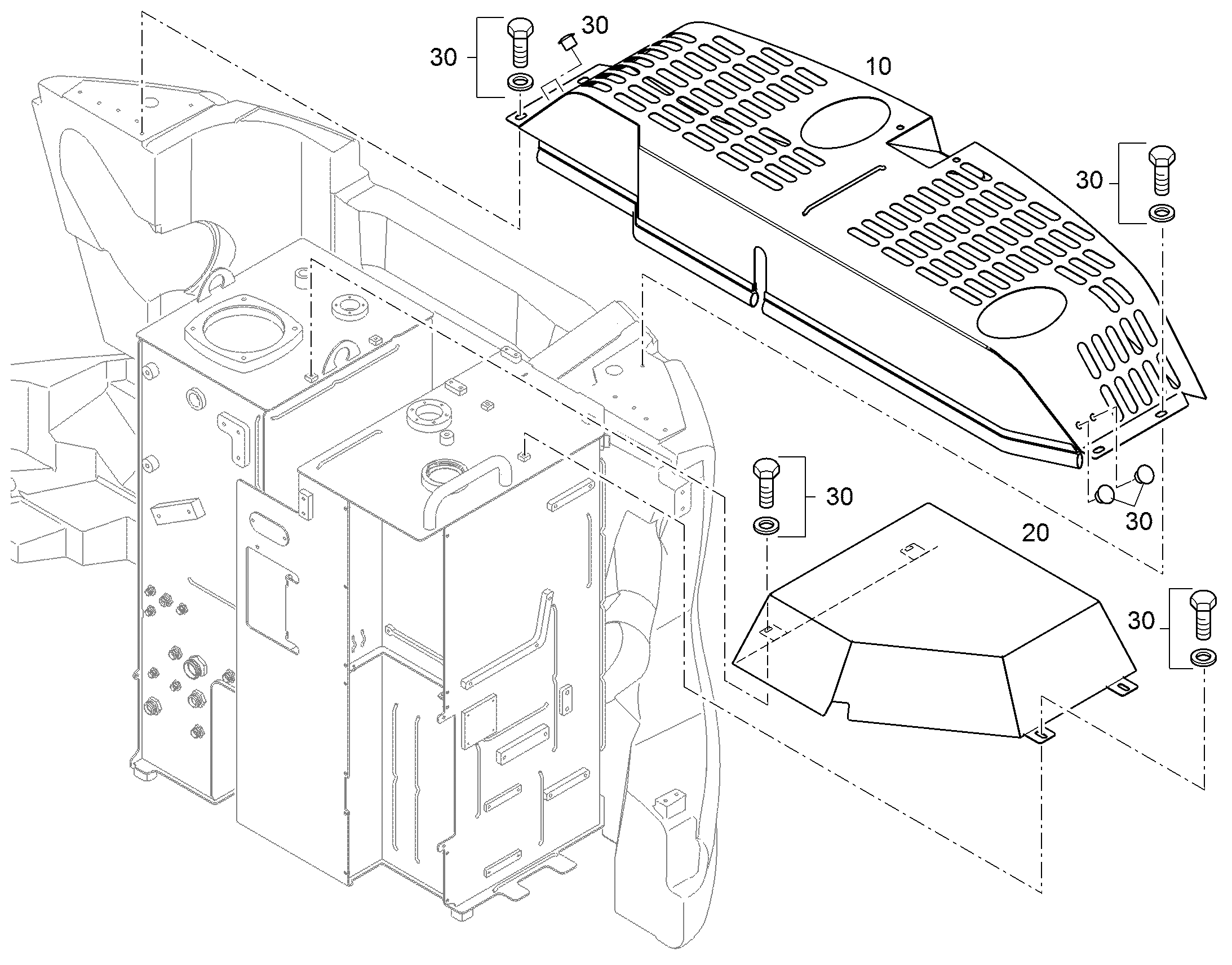 ЭЛЕМЕНТЫ МОНТАЖНЫЕ 12421364 LIEBHERR