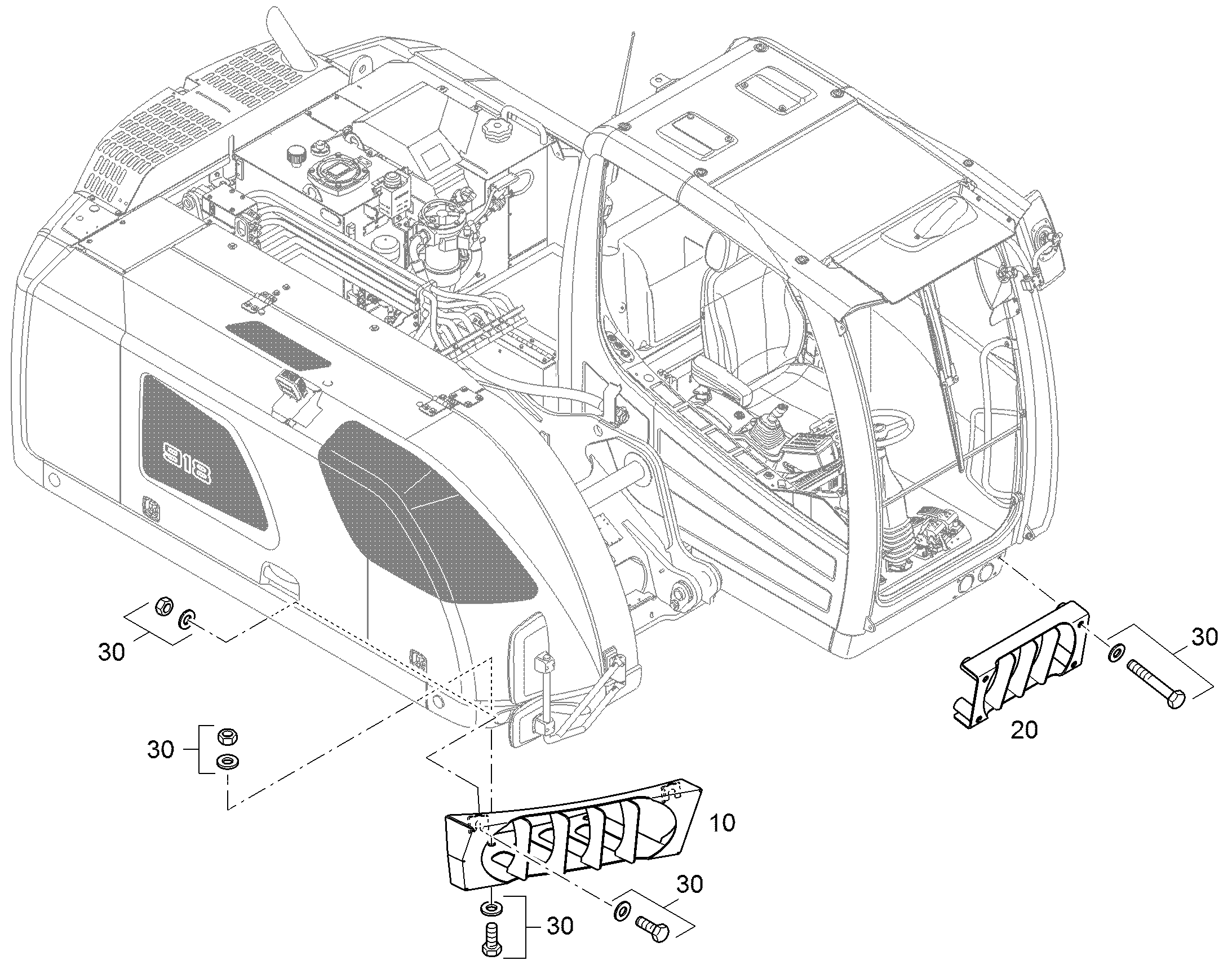 ЭЛЕМЕНТЫ МОНТАЖНЫЕ 12450207 LIEBHERR