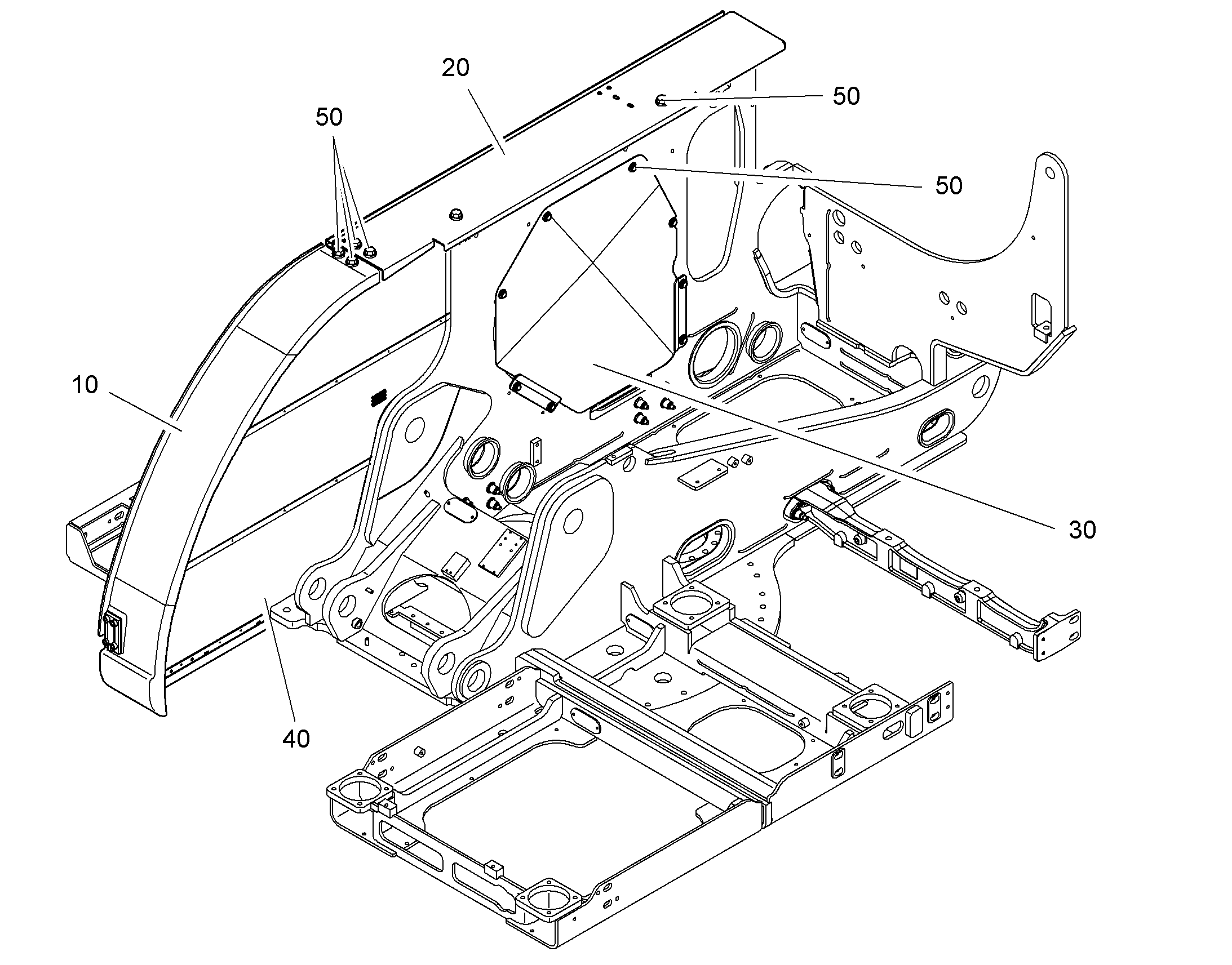 ЭЛЕМЕНТЫ МОНТАЖНЫЕ 12994696 LIEBHERR