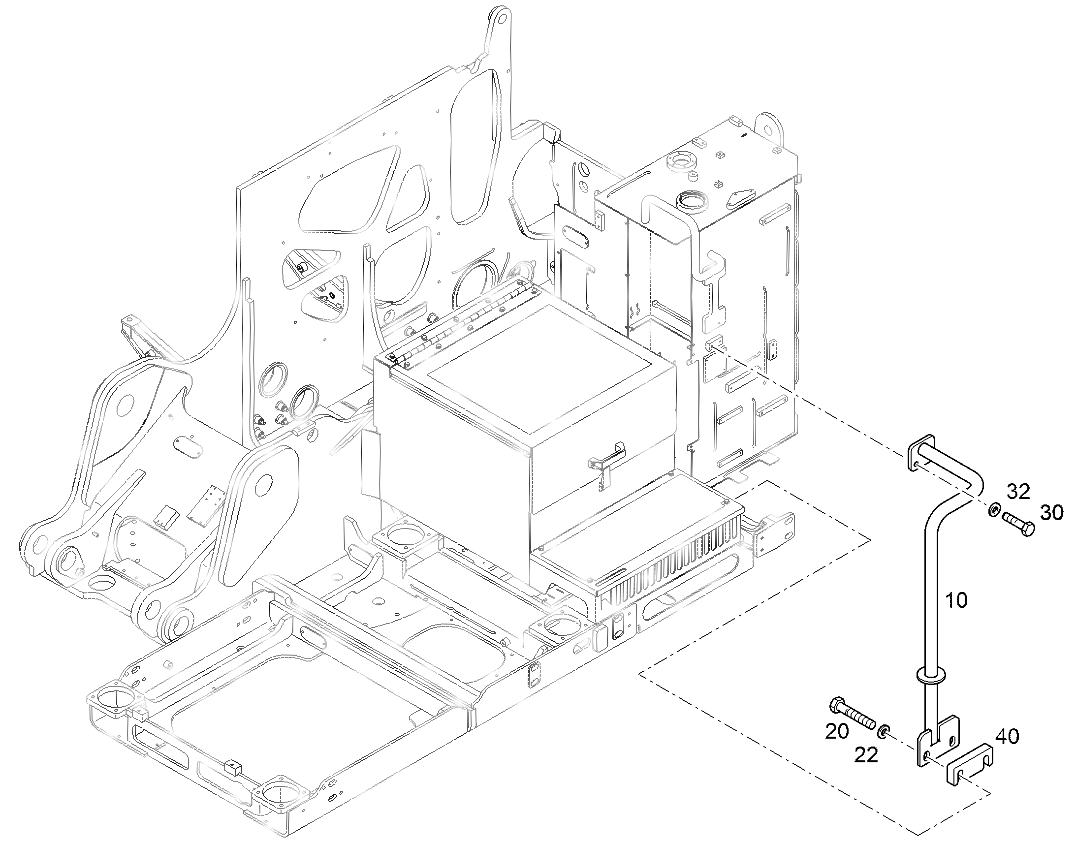 РУЧКА 12443235 LIEBHERR
