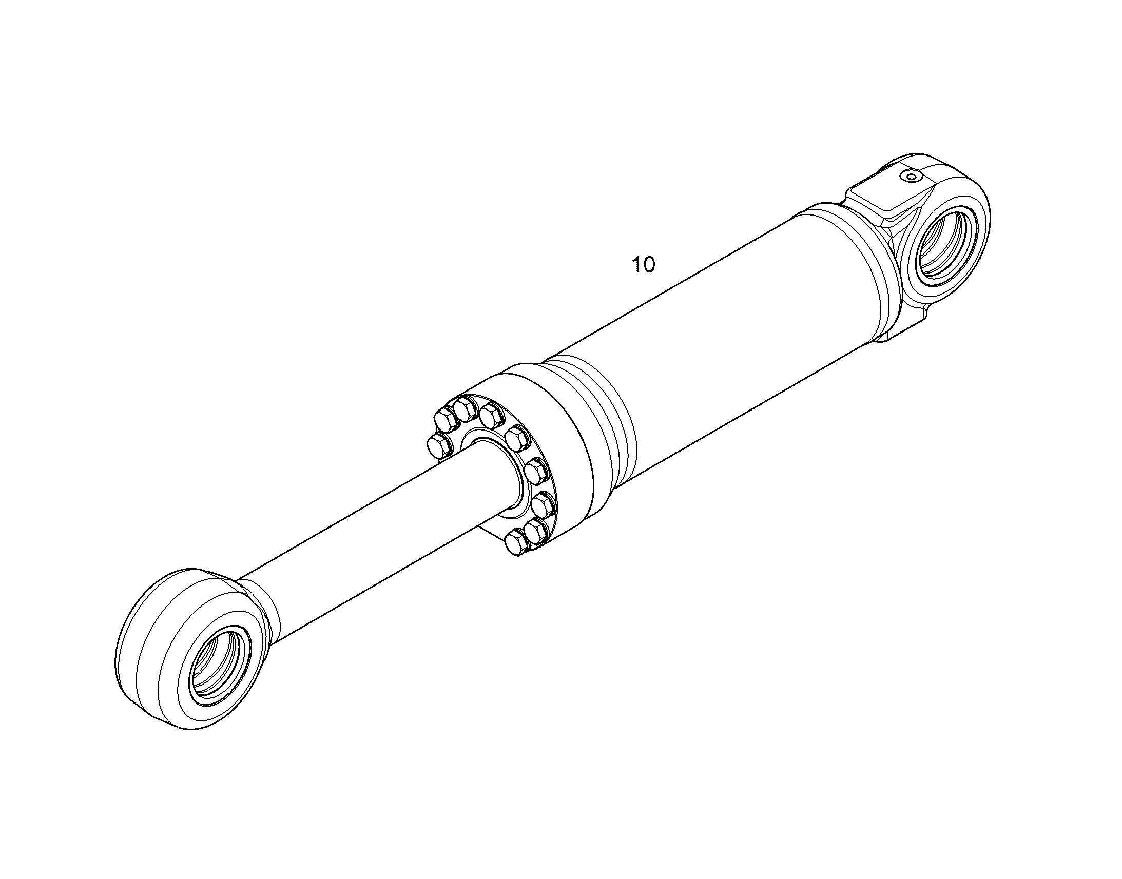 ГИДРОЦИЛИНДР 12463526 LIEBHERR