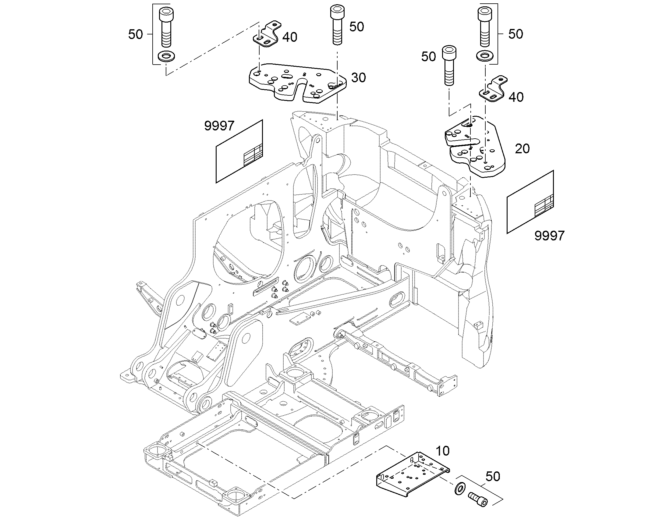ЭЛЕМЕНТЫ МОНТАЖНЫЕ 12471376 LIEBHERR