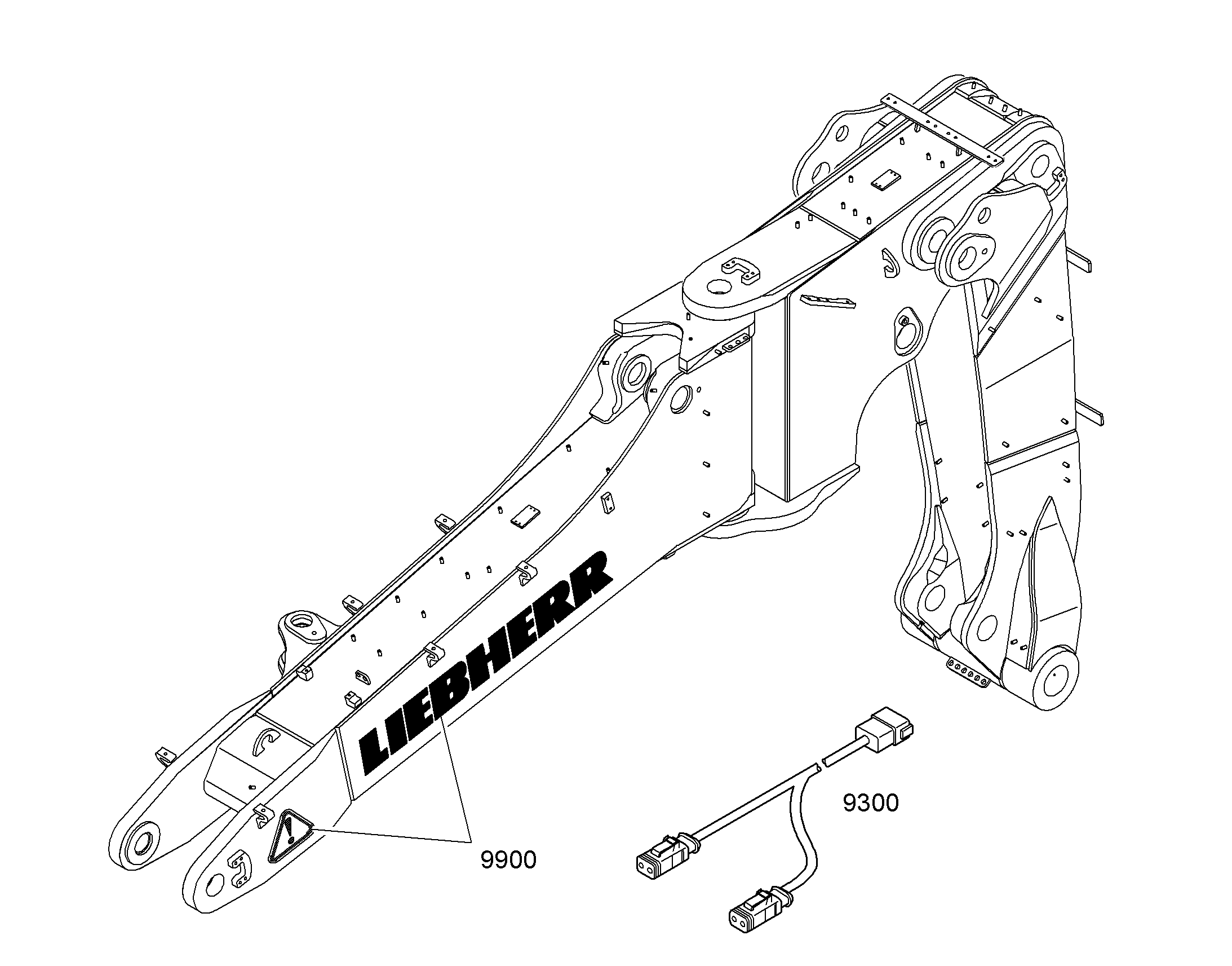 ТАБЛИЧКИ 94034781 LIEBHERR