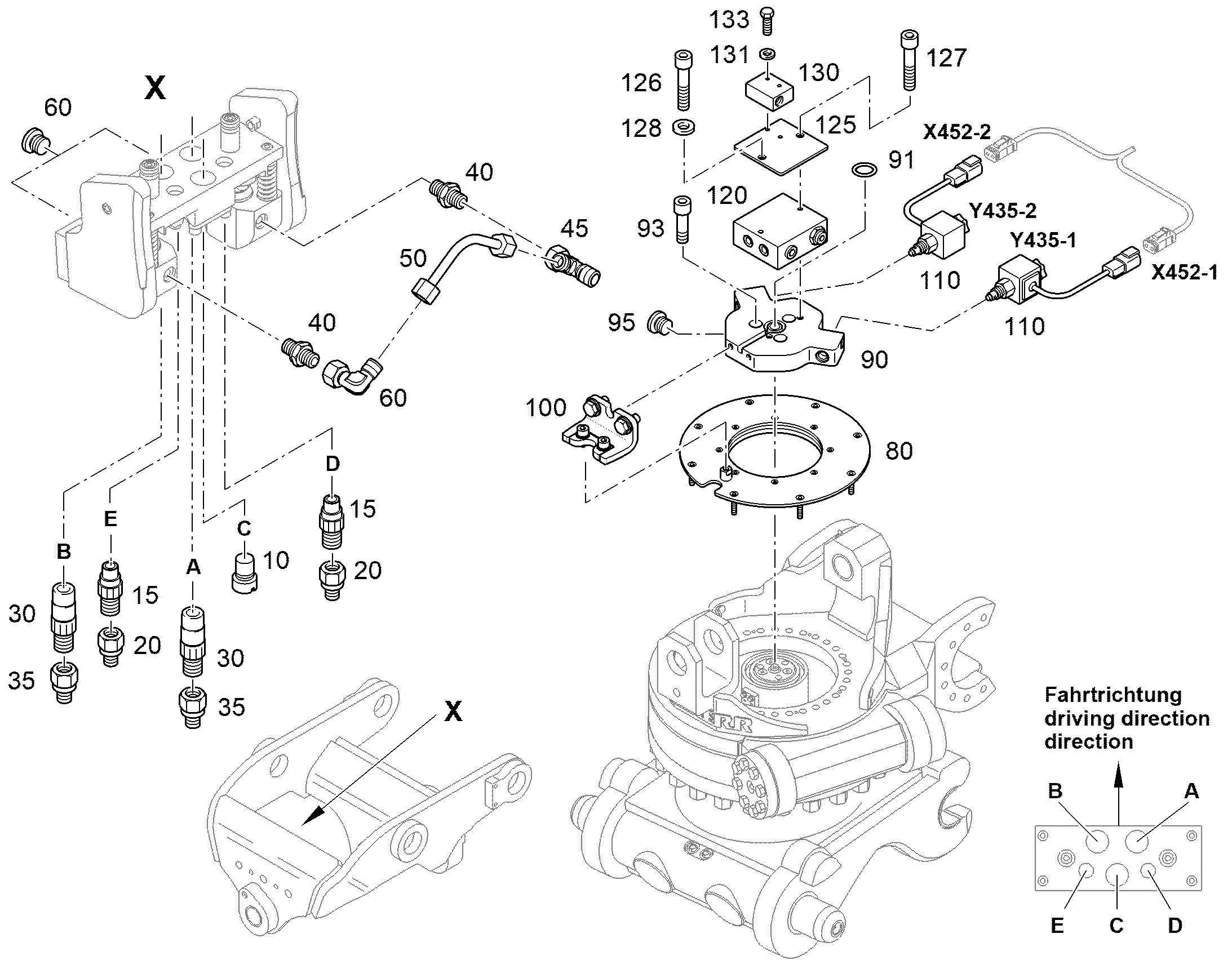 ПОВОДОК 12458832 LIEBHERR