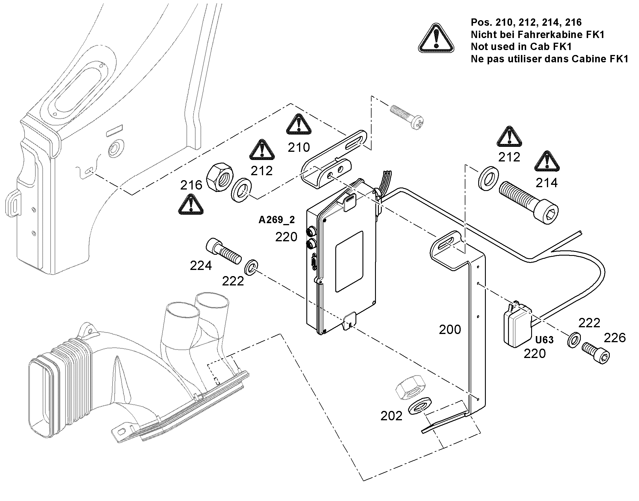 КРЕПЕЖ 12558015 LIEBHERR