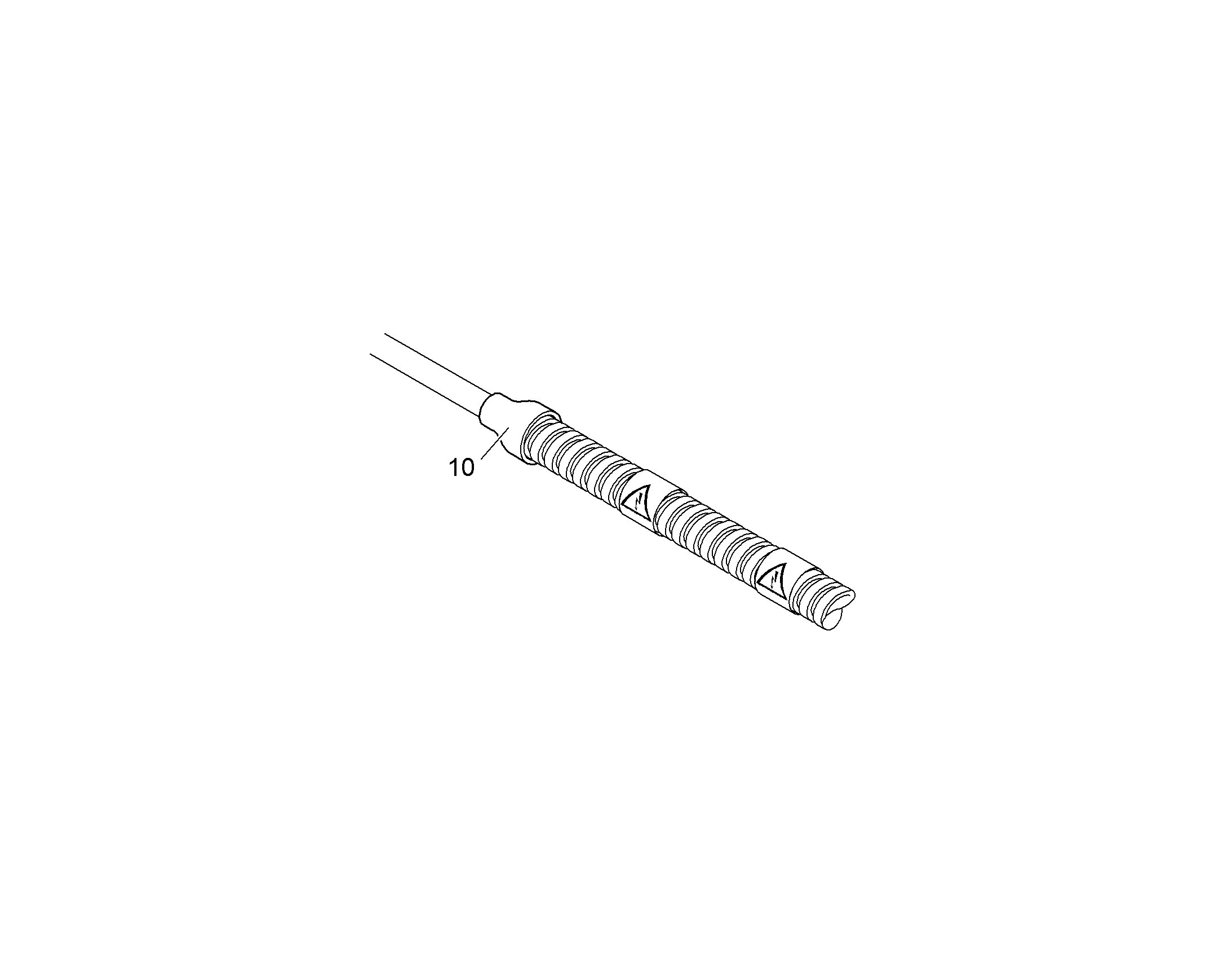 ТЕРМОУСАДОЧНЫЙ ШЛАНГ 16X1,8X1200 SCHWARZ 7409954 LIEBHERR
