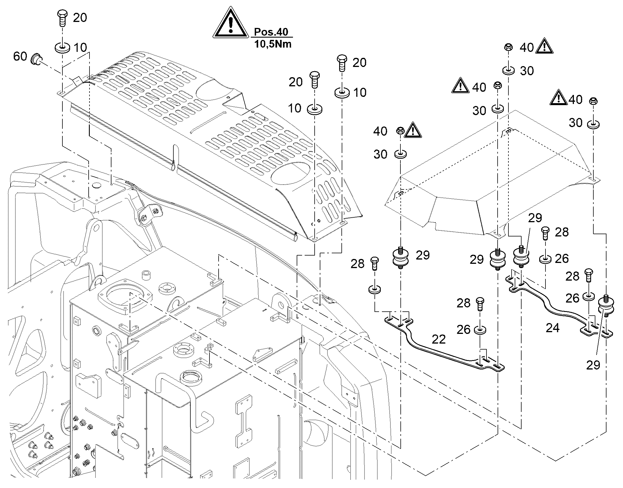 БУФЕР РЕЗИНОВЫЙ 12236284 LIEBHERR