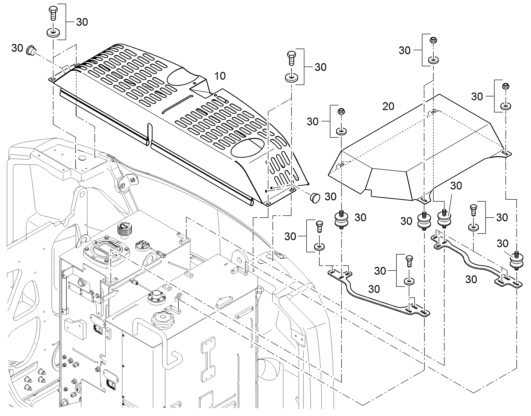 ЭЛЕМЕНТЫ МОНТАЖНЫЕ 12597667 LIEBHERR