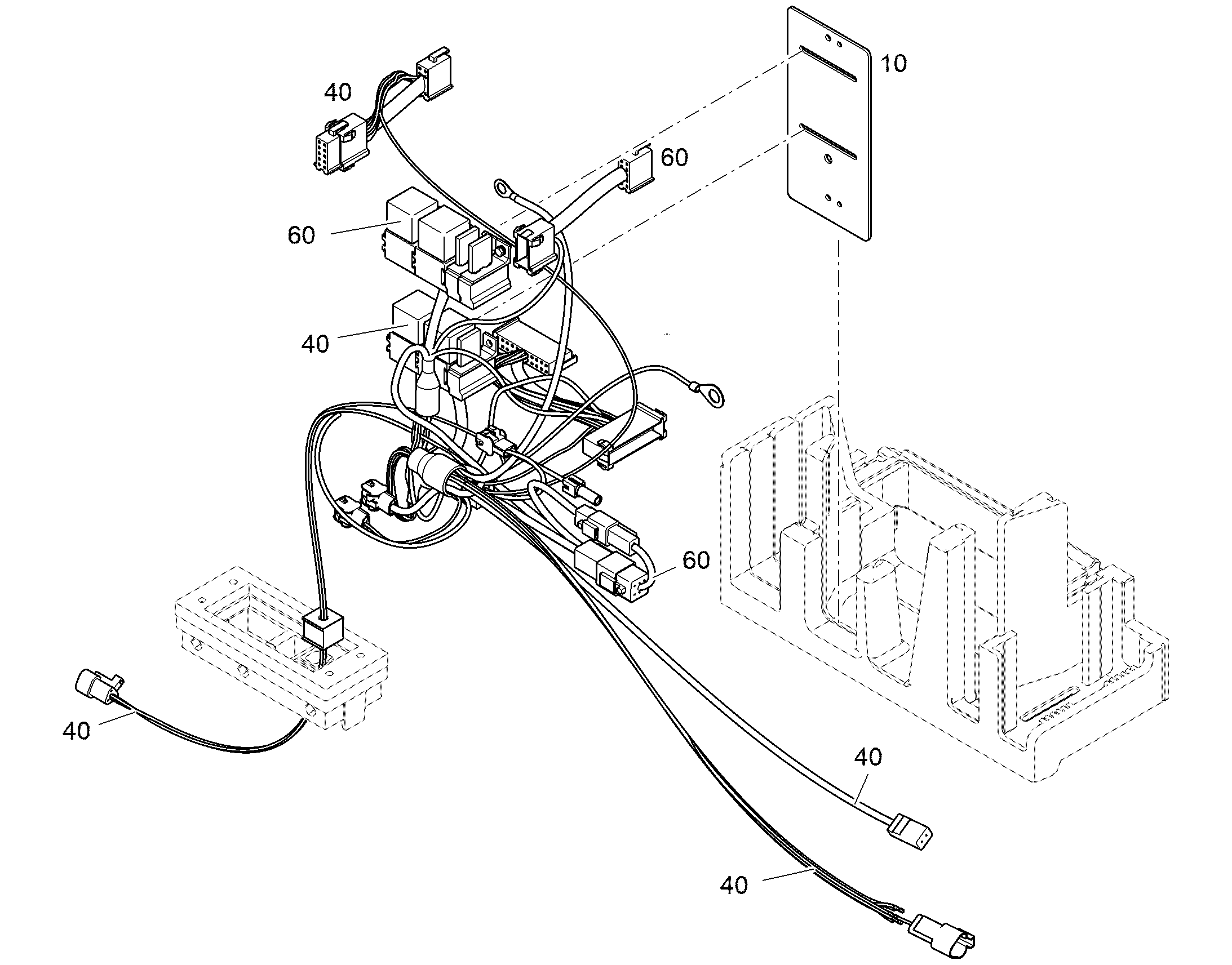 LUMINOSITY CONTROL 12857488 LIEBHERR