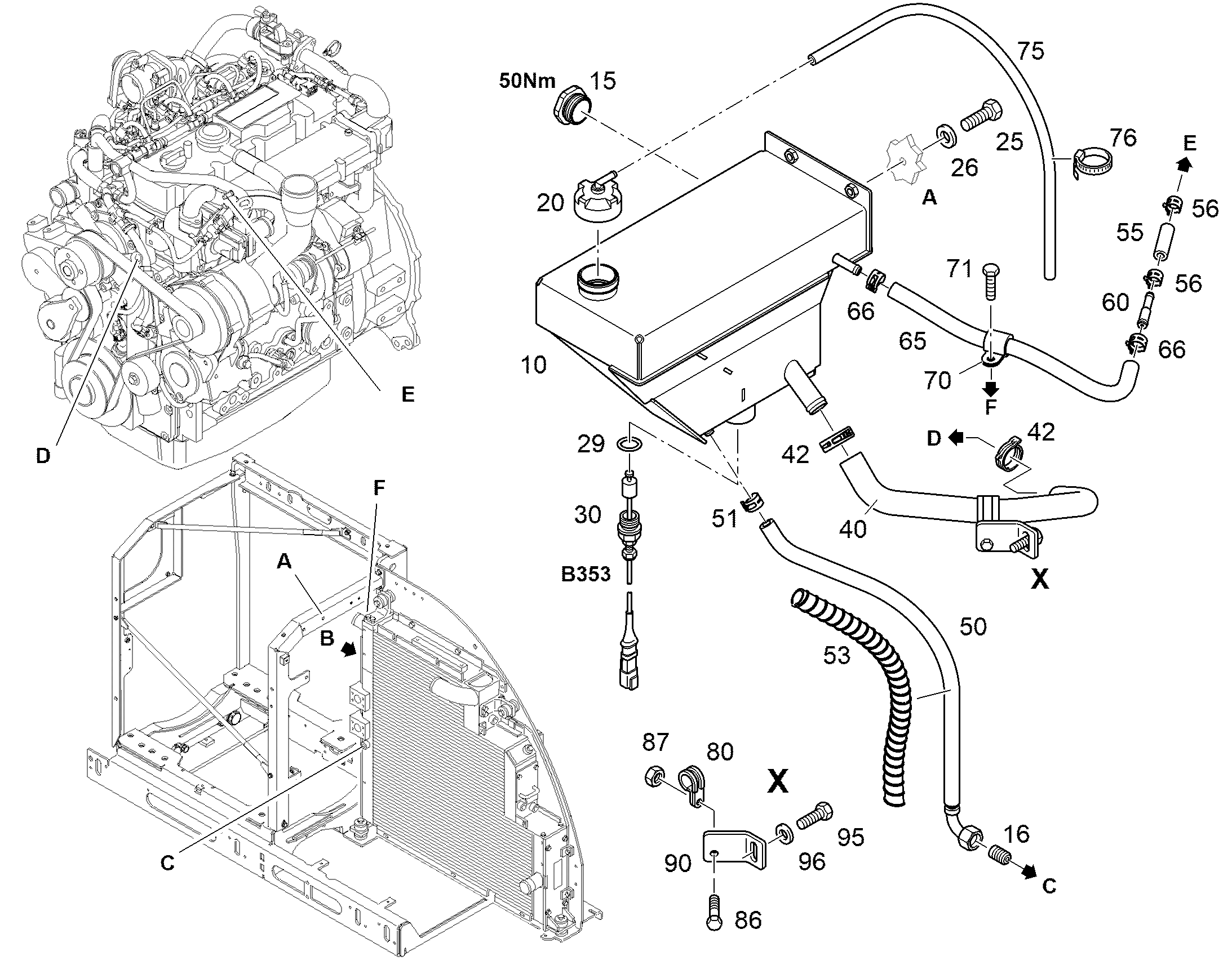 ДРОССЕЛЬ DN8-10 S235JR+AR 11380070 LIEBHERR