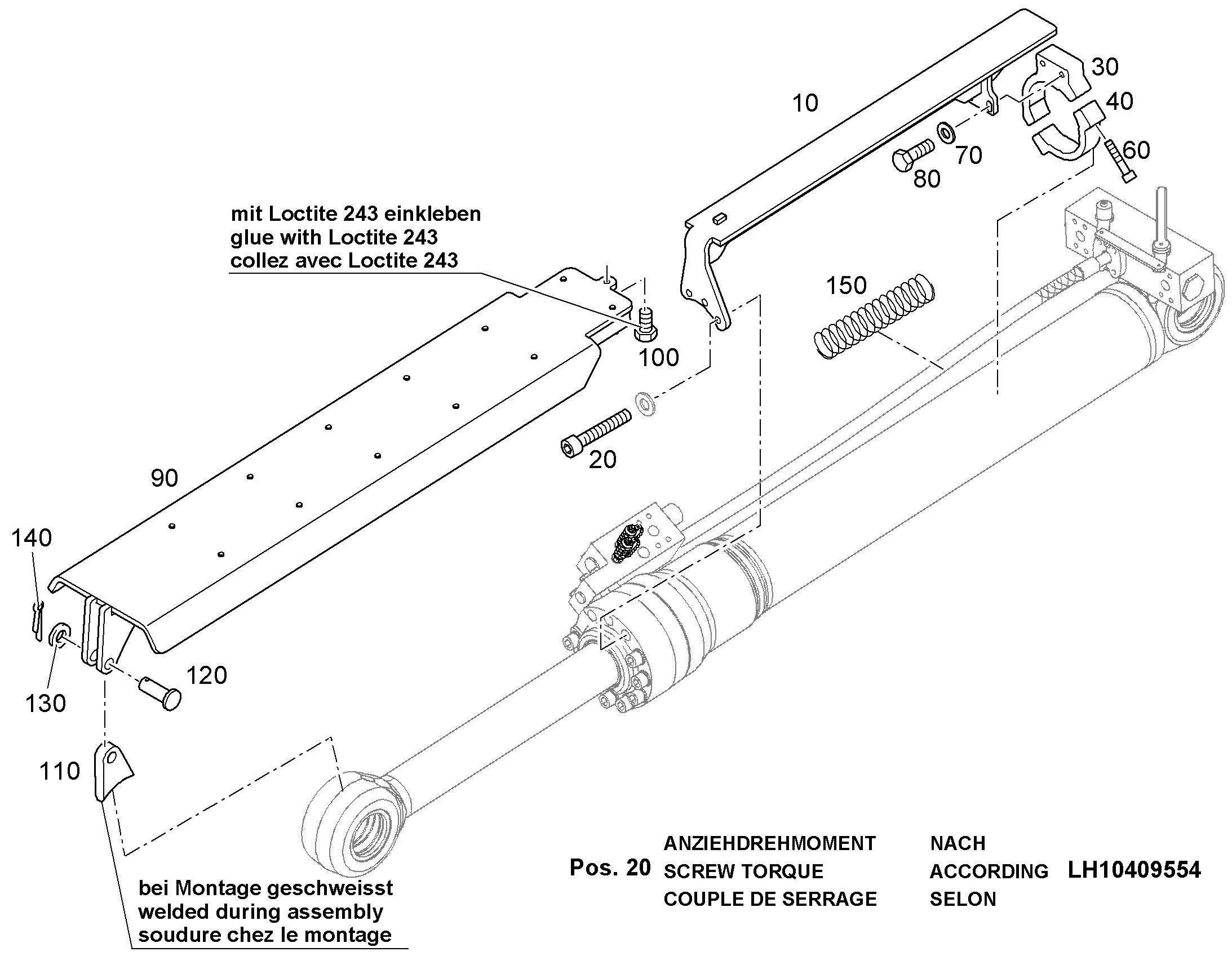 ПРЕДОХРАНИТЕЛЬНЫЙ ЩИТОК 12910605 LIEBHERR
