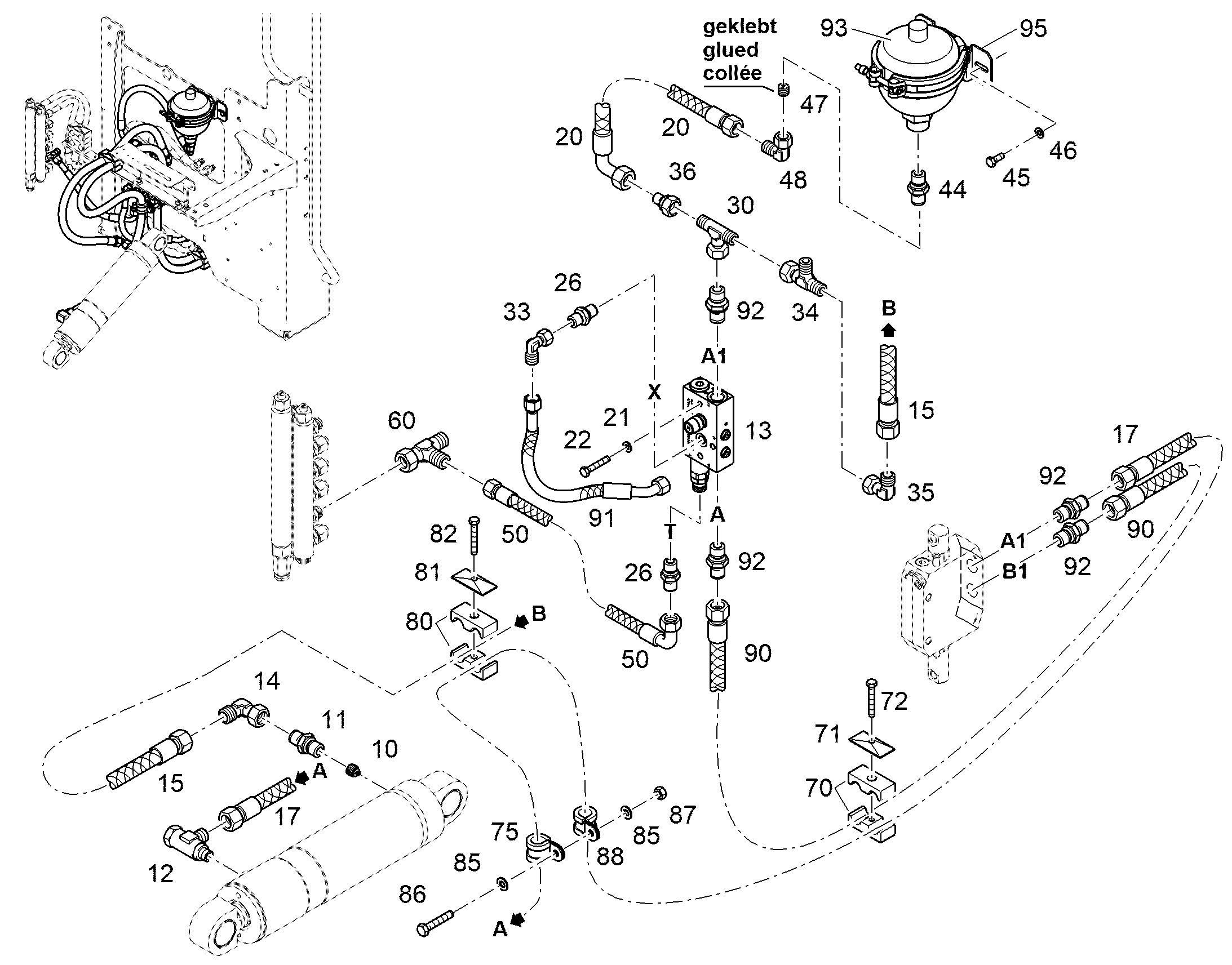 СОПЛО 7381569 LIEBHERR