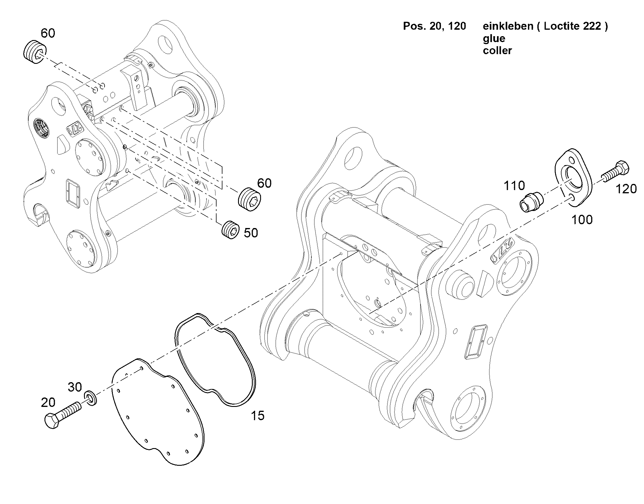ПЛАСТИНА ЗАЩИТНАЯ 8X401X491 12870588 LIEBHERR
