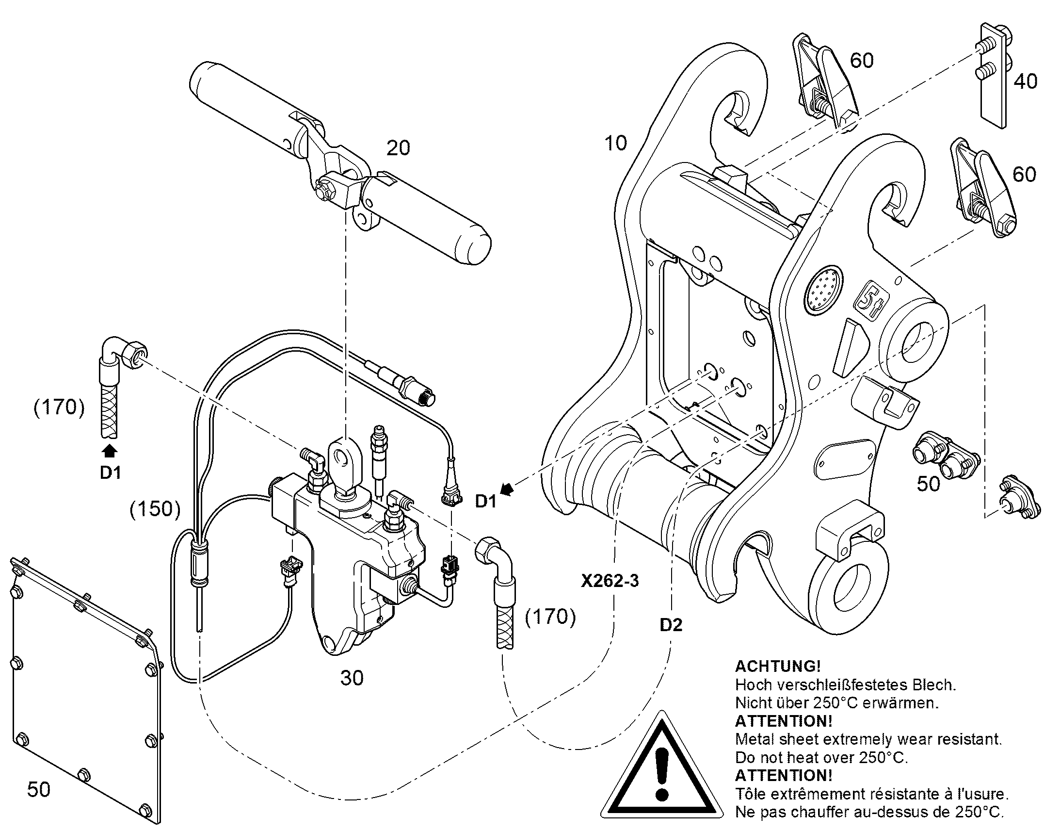 АДАПТЕР SWA33H HD 12978032 LIEBHERR