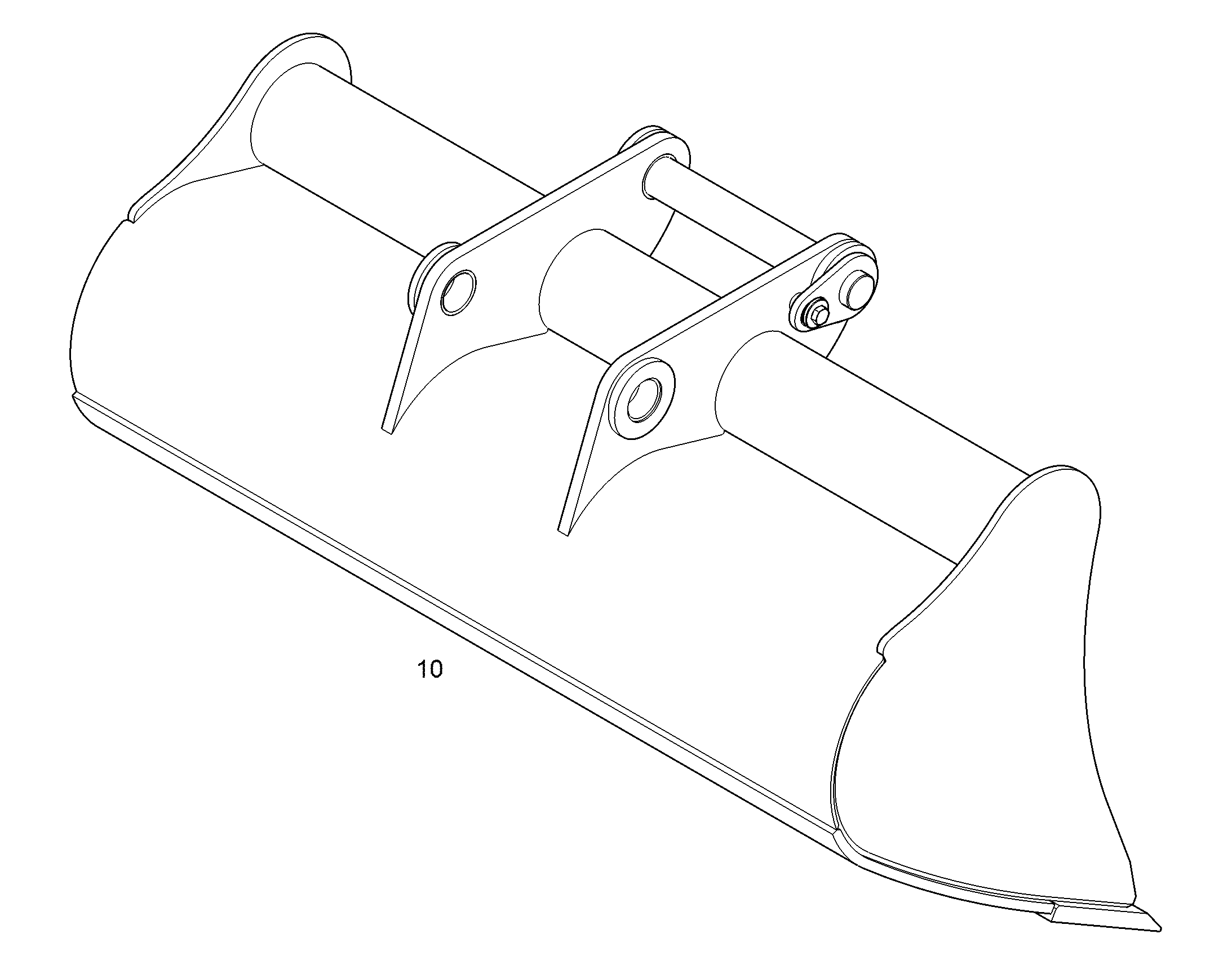 КОВШ УНИВЕРСАЛЬНЫЙ 1500mm 0,60m³ 12997051 LIEBHERR