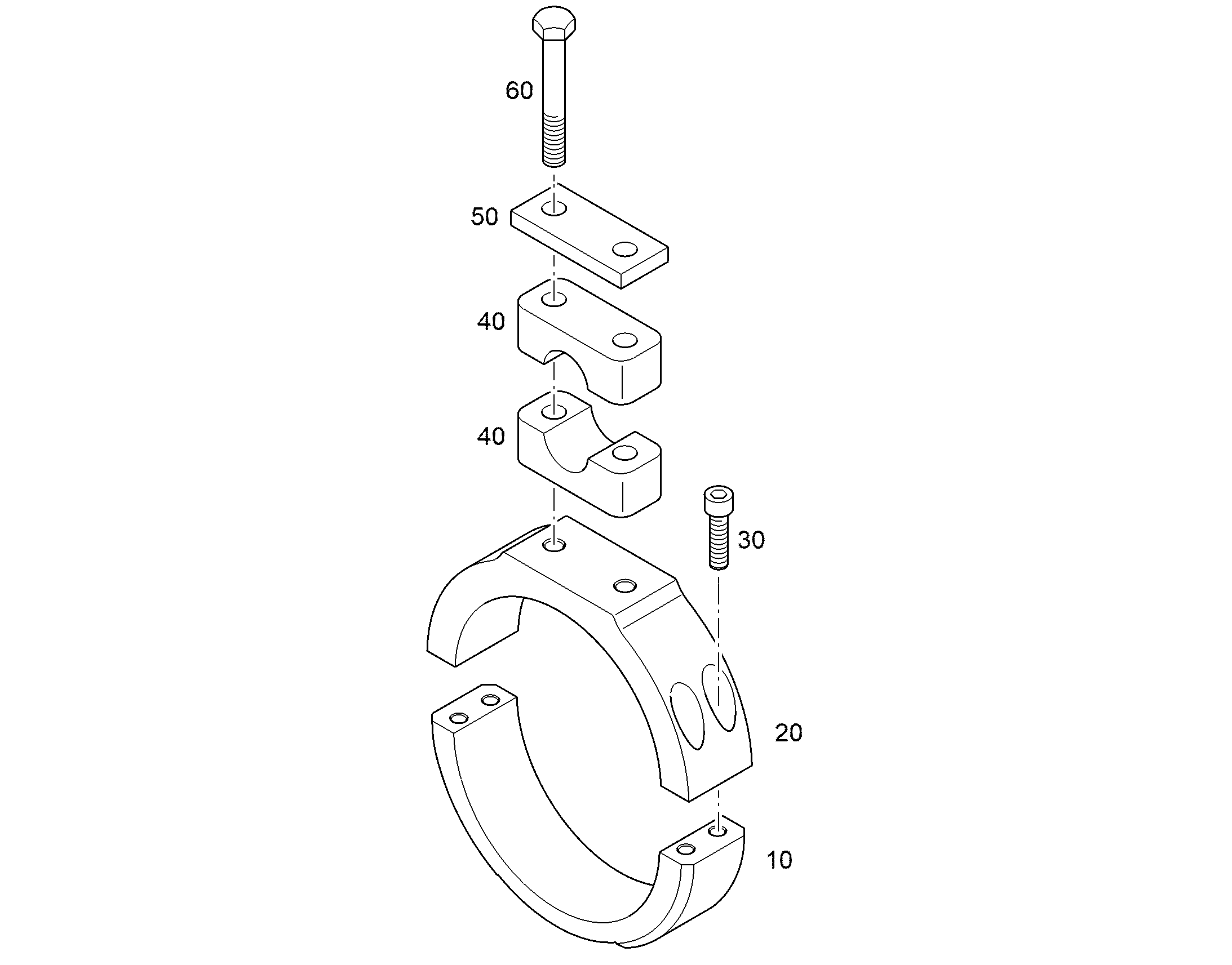 ЛЕВАЯ НАПРАВЛЯЮЩАЯ d=130,5 12895428 LIEBHERR
