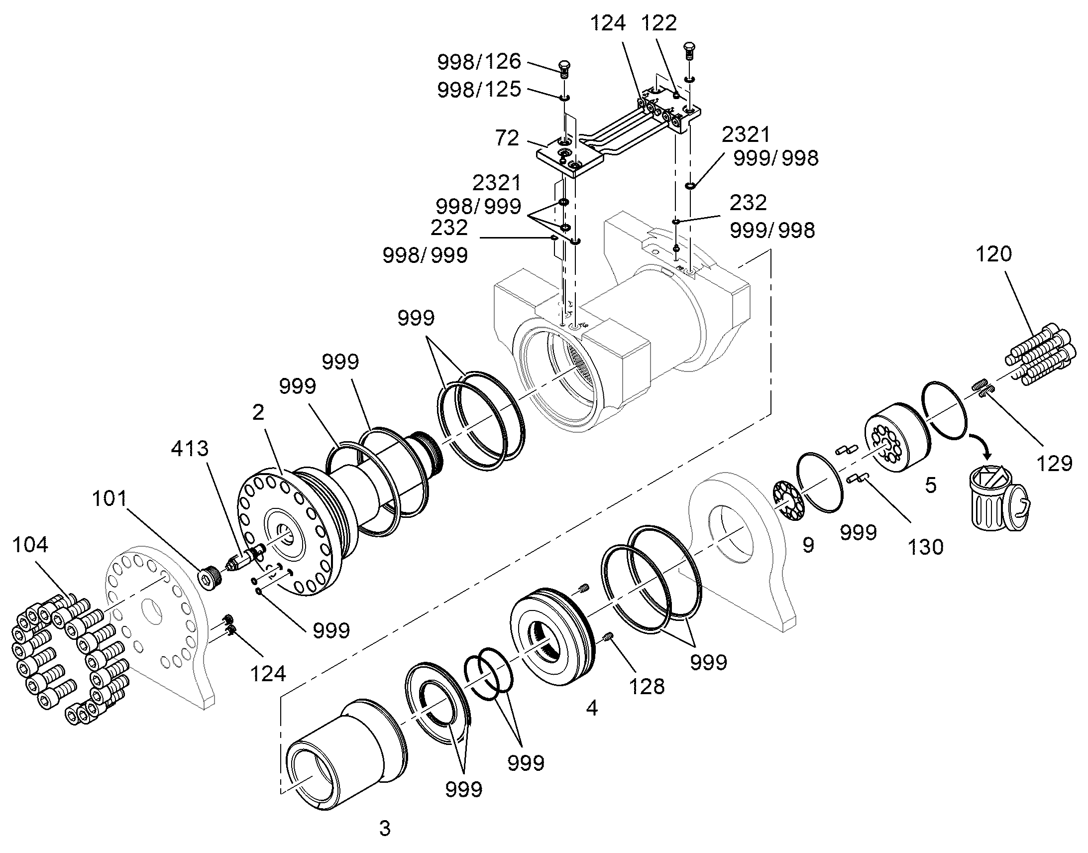 ПОЛУОСЬ 12268985 LIEBHERR